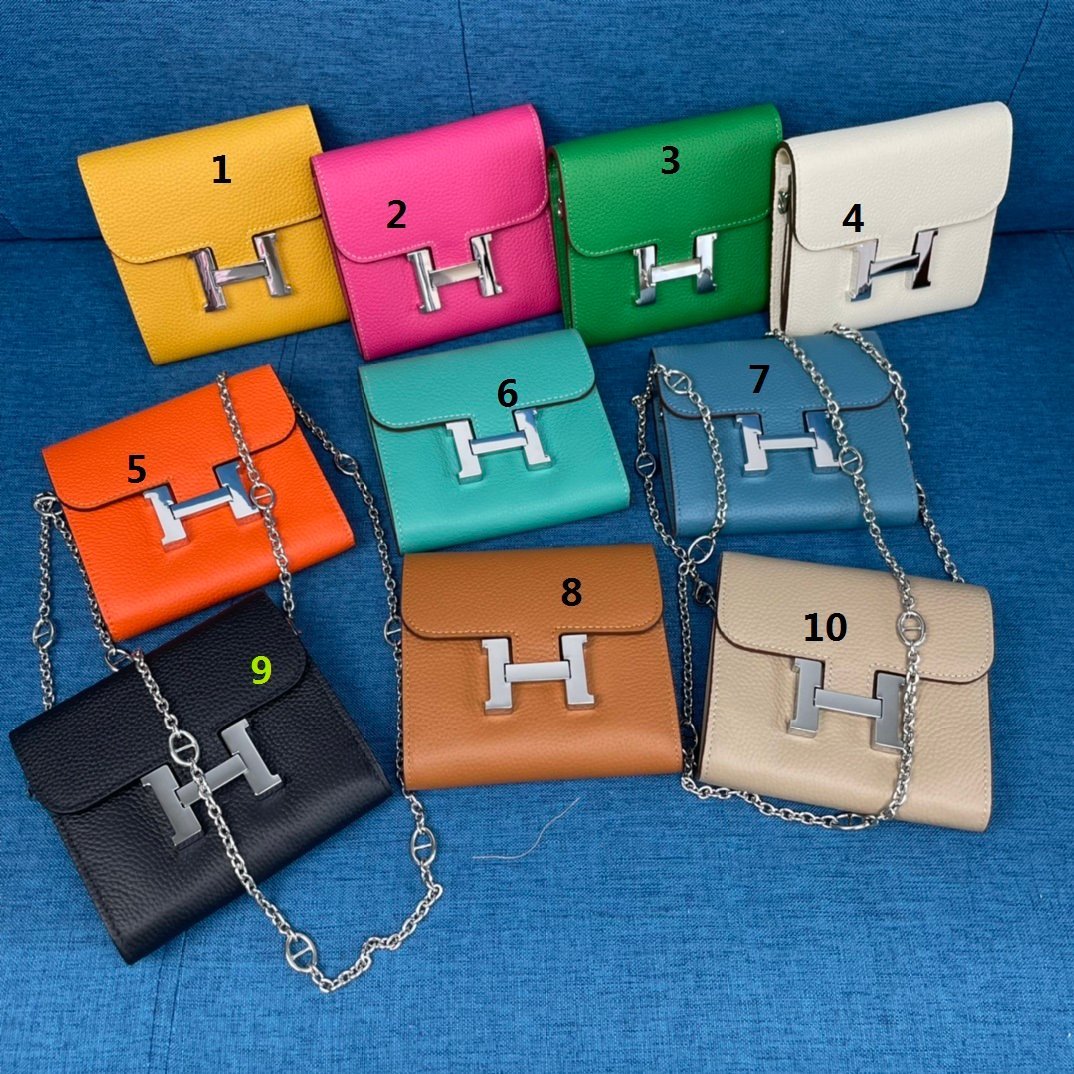 Hermes Constance Togo Leather-13*11.8CM