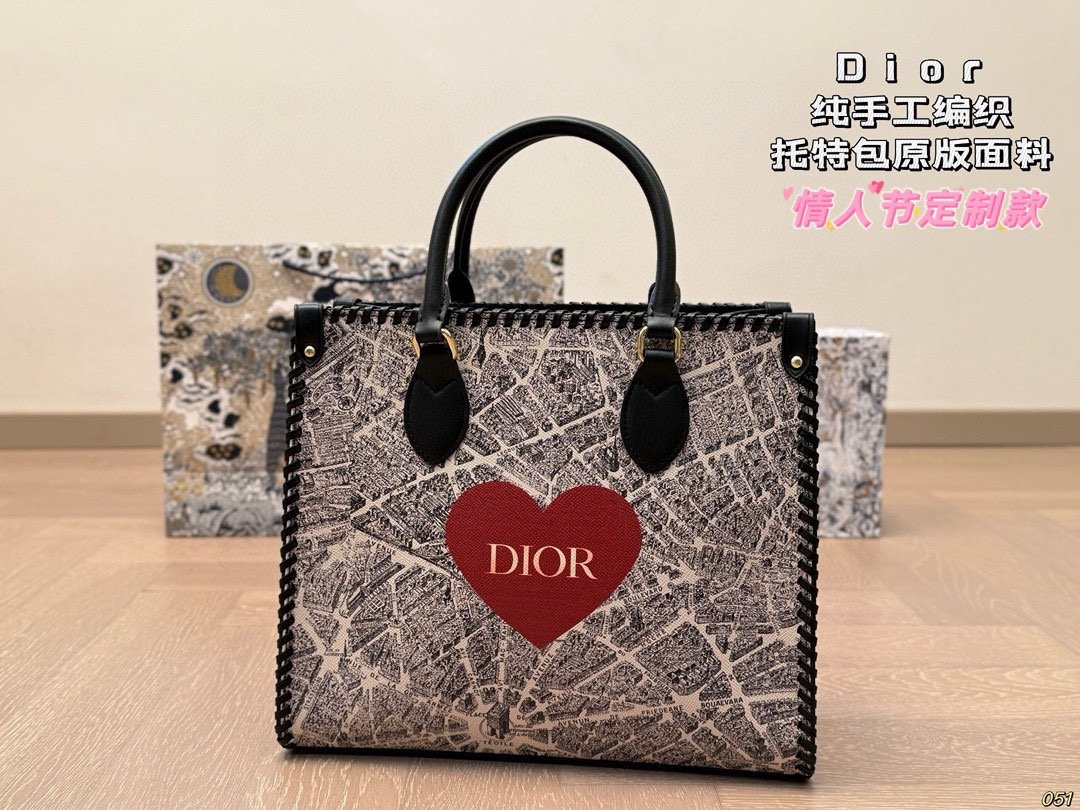 Dior Woven Tote Bag