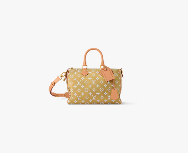 LouisV SPEEDY P9 BANDOULIÈRE 30 Gold Kintsugi(32*22.5*18cm)