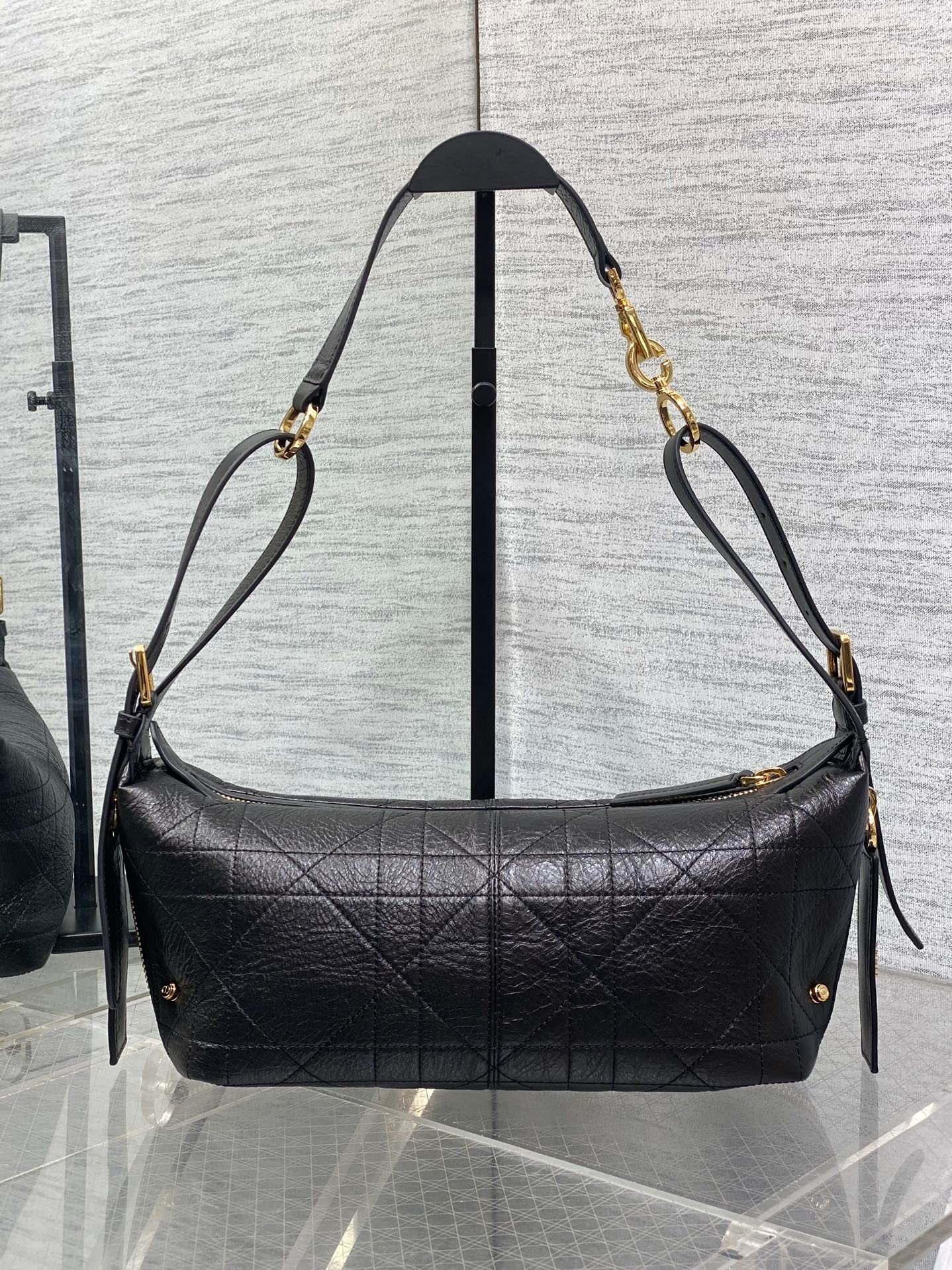 Dior Miss Caro Cigale Mini Bag Macrocannage Lambskin