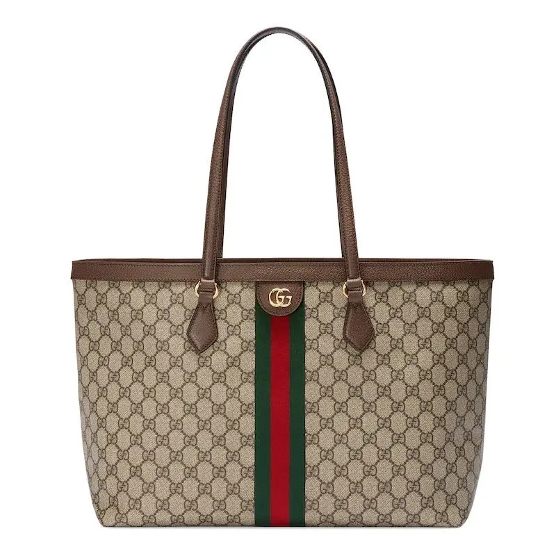 GUCCI OPHIDIA GG MEDIUM TOTE