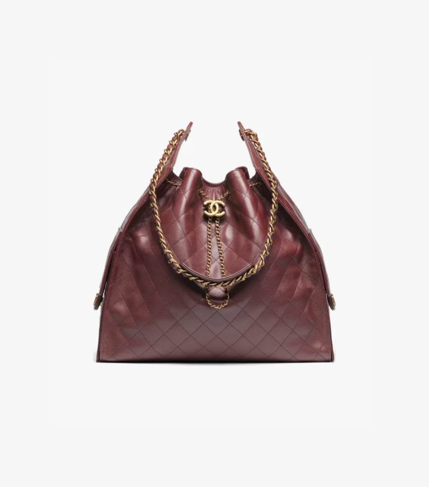 ChanelL 25 LARGE HOBO BAG OIL WAX CALFSKIN(40*30*15cm)