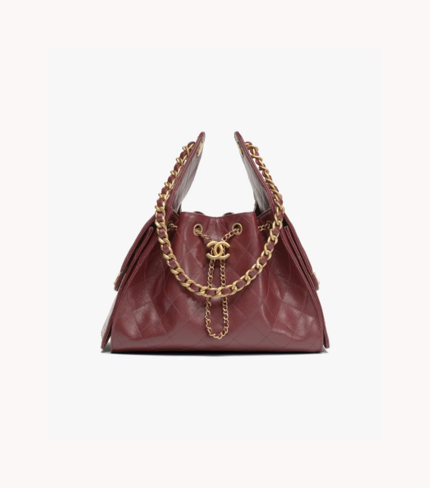 ChanelL 25  HOBO SMALL BAG CALFSKIN ((30*26*14cm))