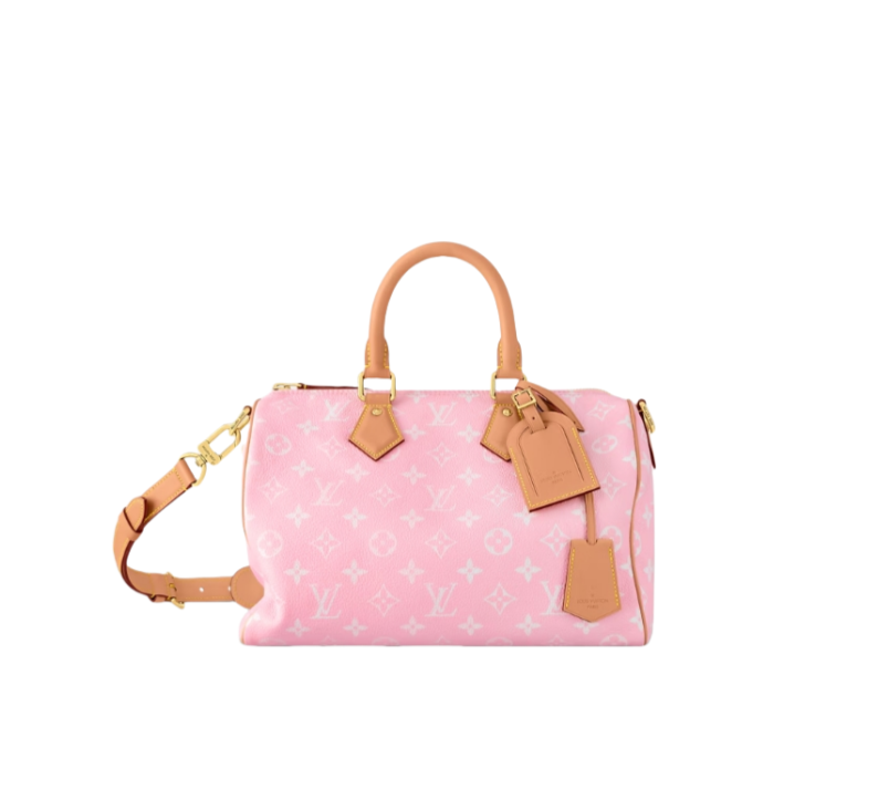 LouisV SPEEDY P9 BANDOULIÈRE 25 M24416 (25*15*15cm) Candy Pink