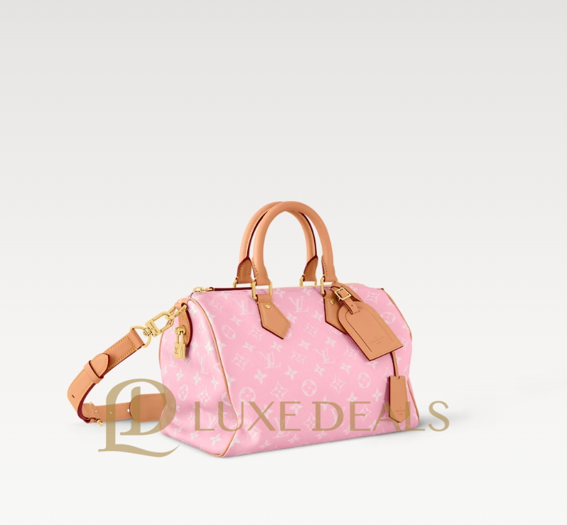 LouisV SPEEDY P9 BANDOULIÈRE 30 M13914 (32*22.5*18cm) Candy Pink