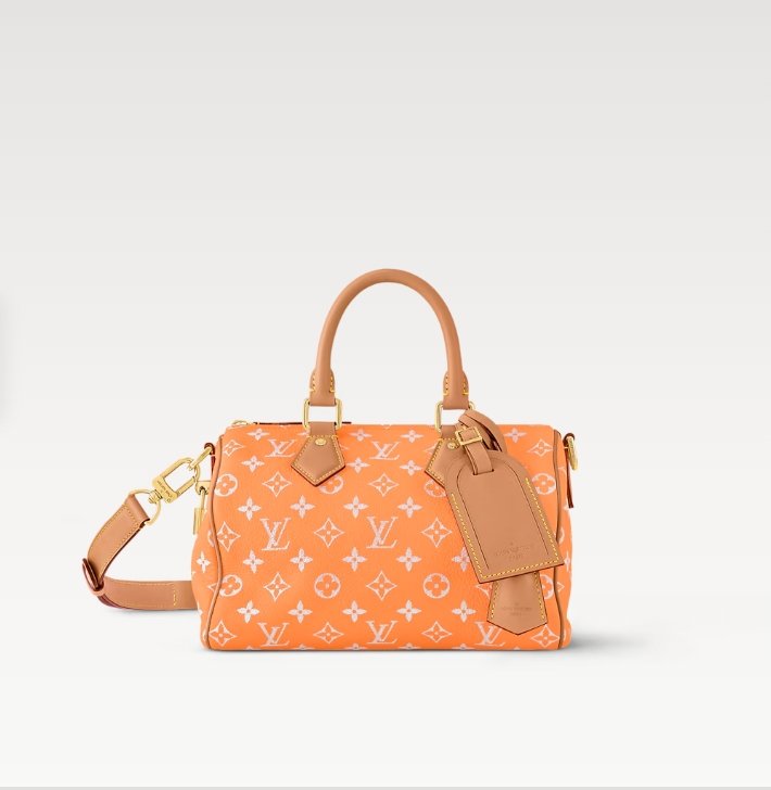 LouisV SPEEDY P9 BANDOULIÈRE 25 M24437(25*15*15cm) Summer Peach