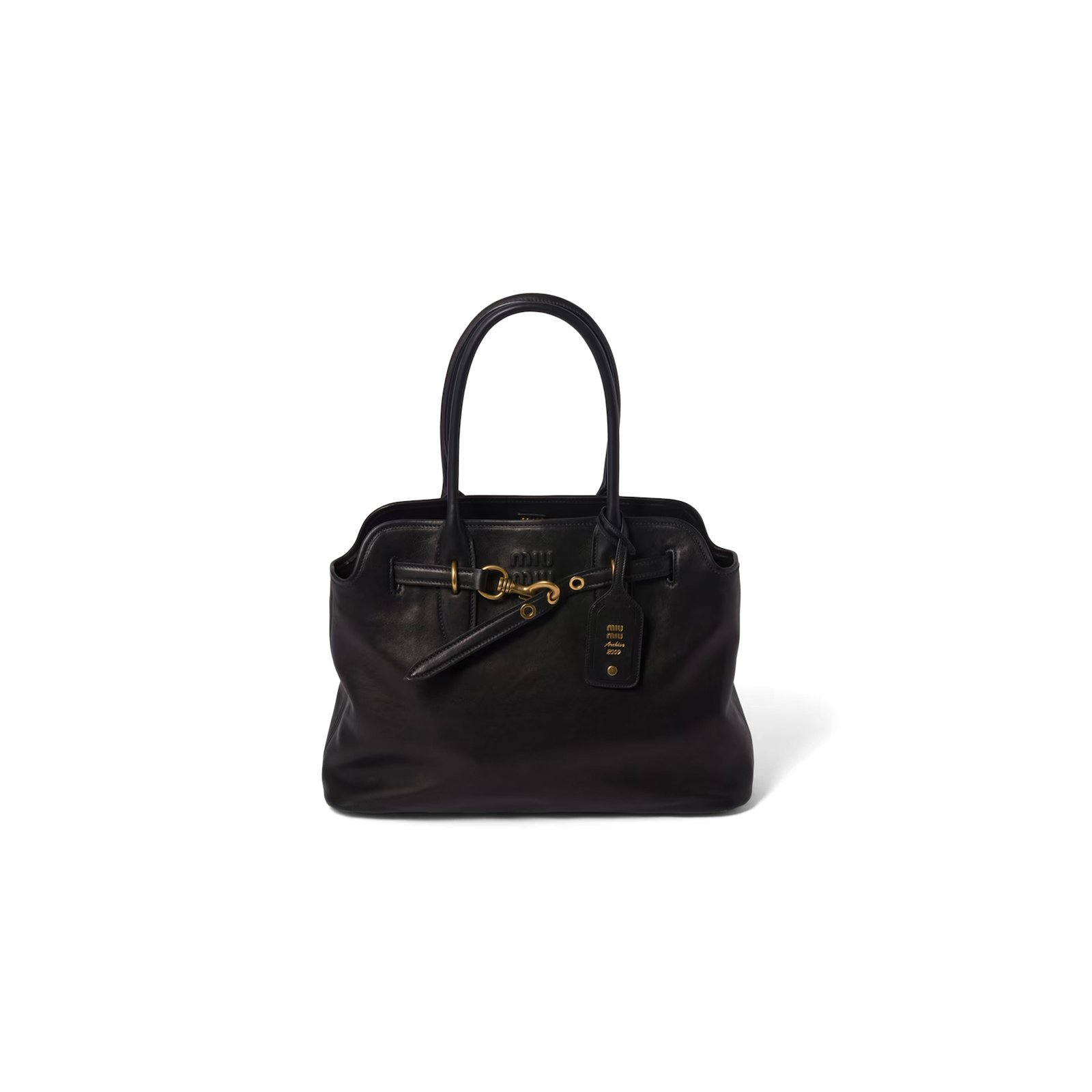 MIU MIU AVENTURE NAPPA LEATHER BAG 5BG291 (40*31*13cm)