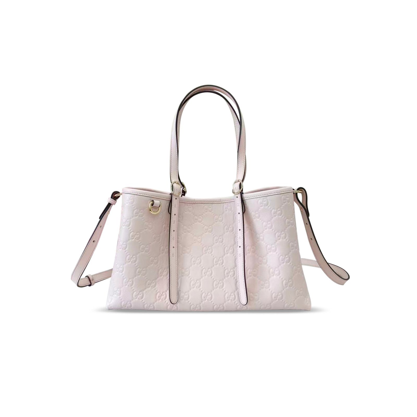 GUCCI GG EMBLEM MEDIUM TOTE BAG 815214 (30*18*11cm)