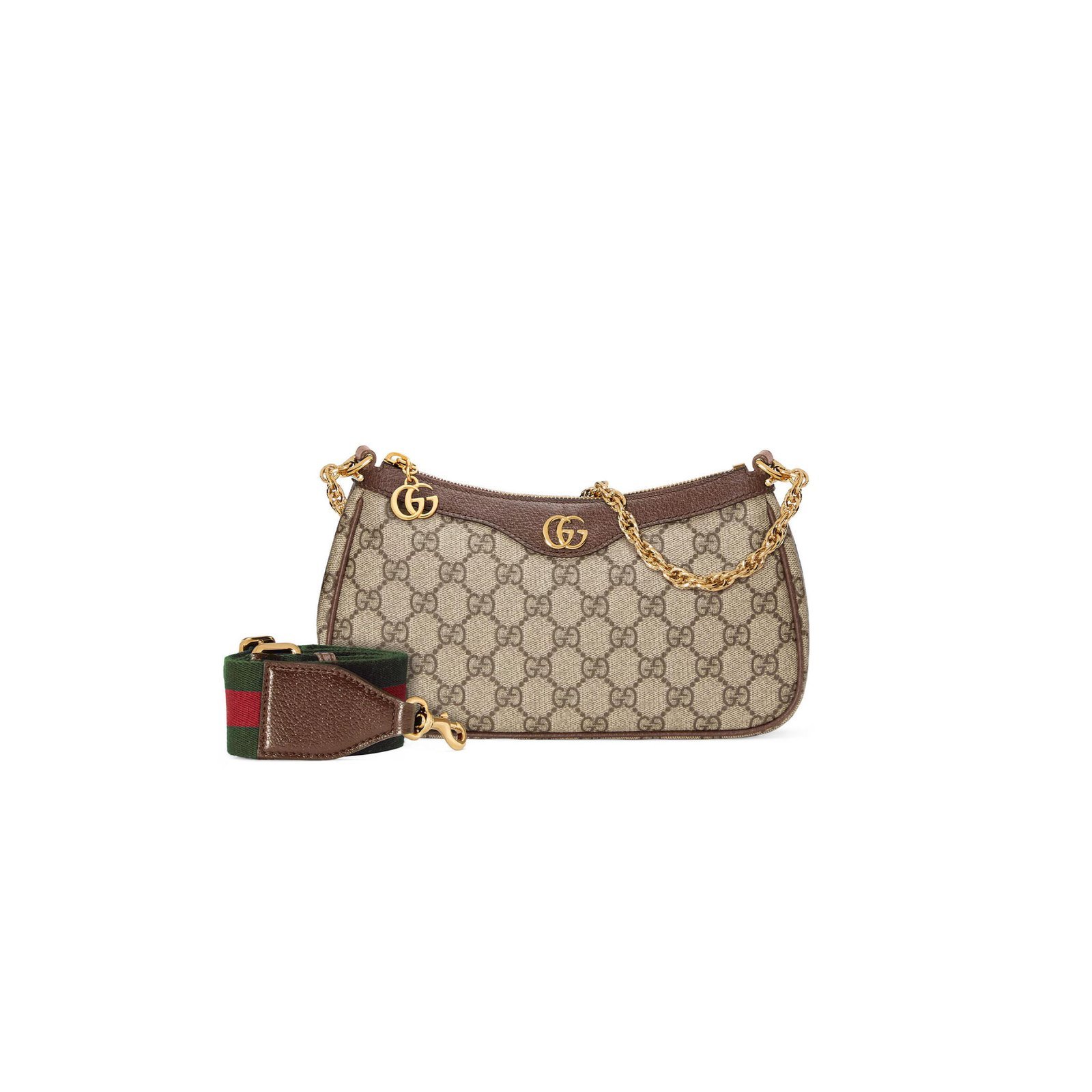 GUCCI OPHIDIA SMALL SHOULDER BAG ?735132 (25*15.5*6cm)