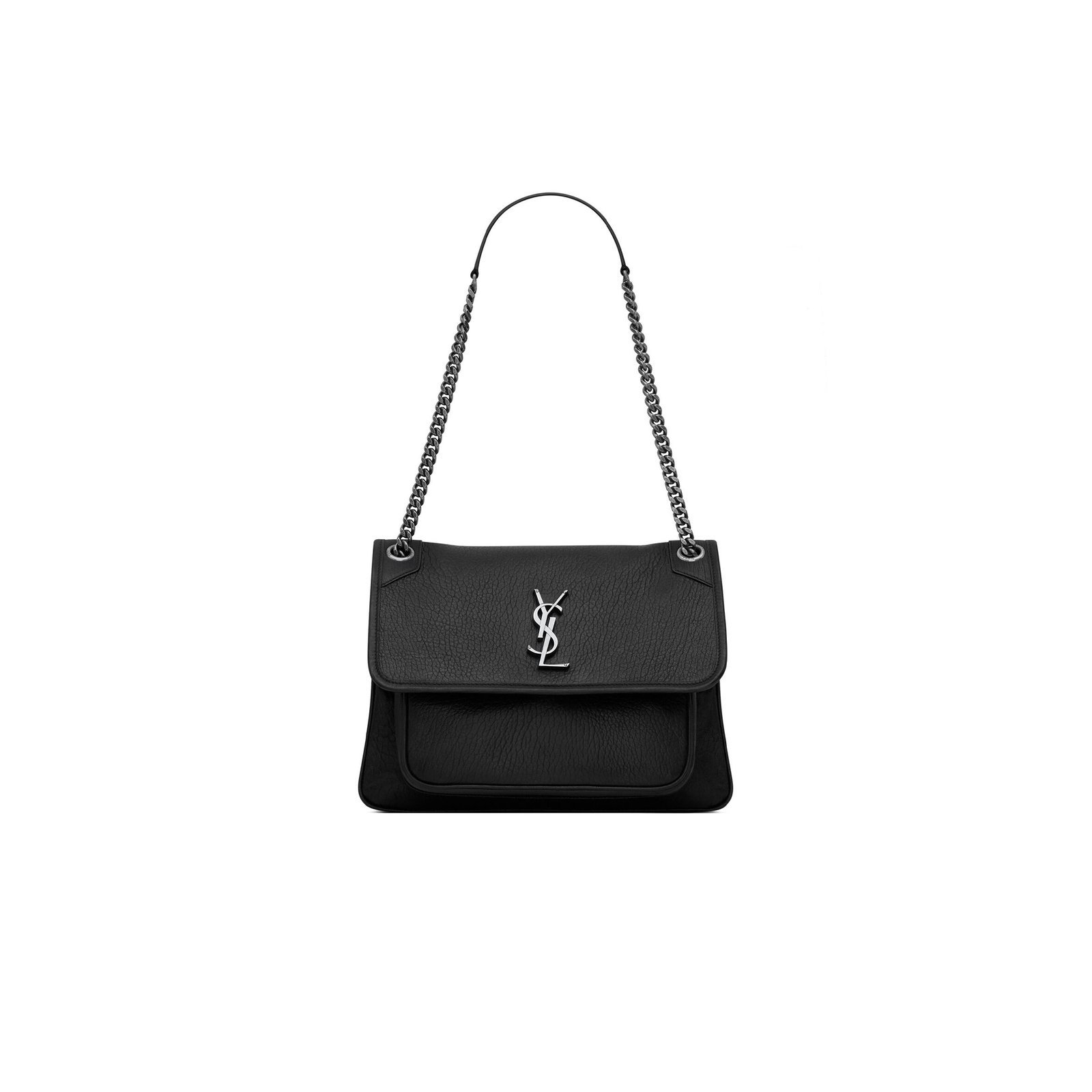 YSL NIKI MEDIUM IN GRAINED LAMBSKIN 633178AACIA1000 (28*20*8.5cm)
