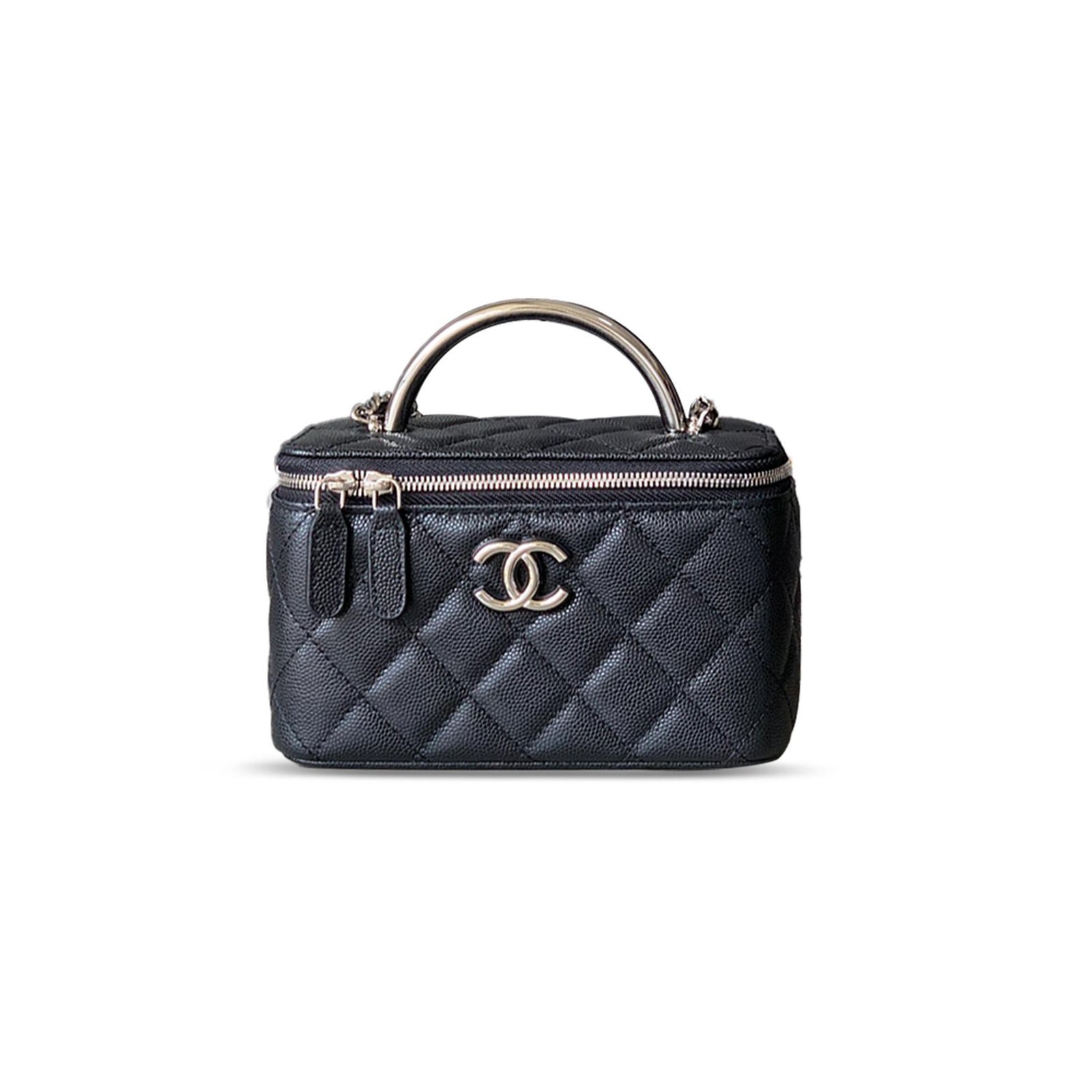 ChanelL MASTER LONG VANITY CASE WITH CHAIN AP3747 (19*12*3.5cm)