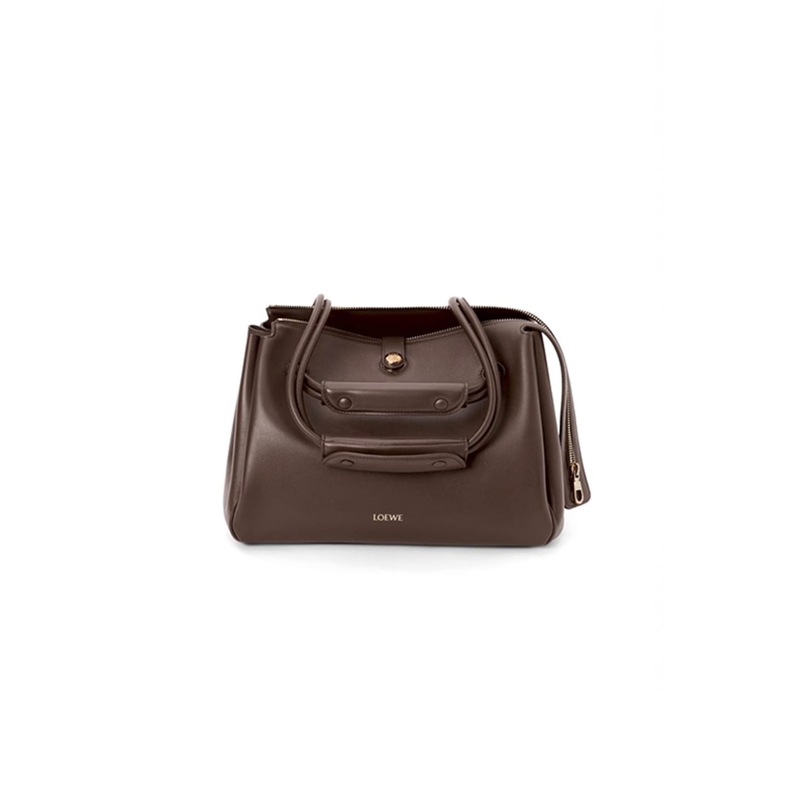 LOEWE MEDIUM MADRID BAG IN SUPPLE CALFSKIN AANBAB1X01-0018 (28.5*23*11cm)