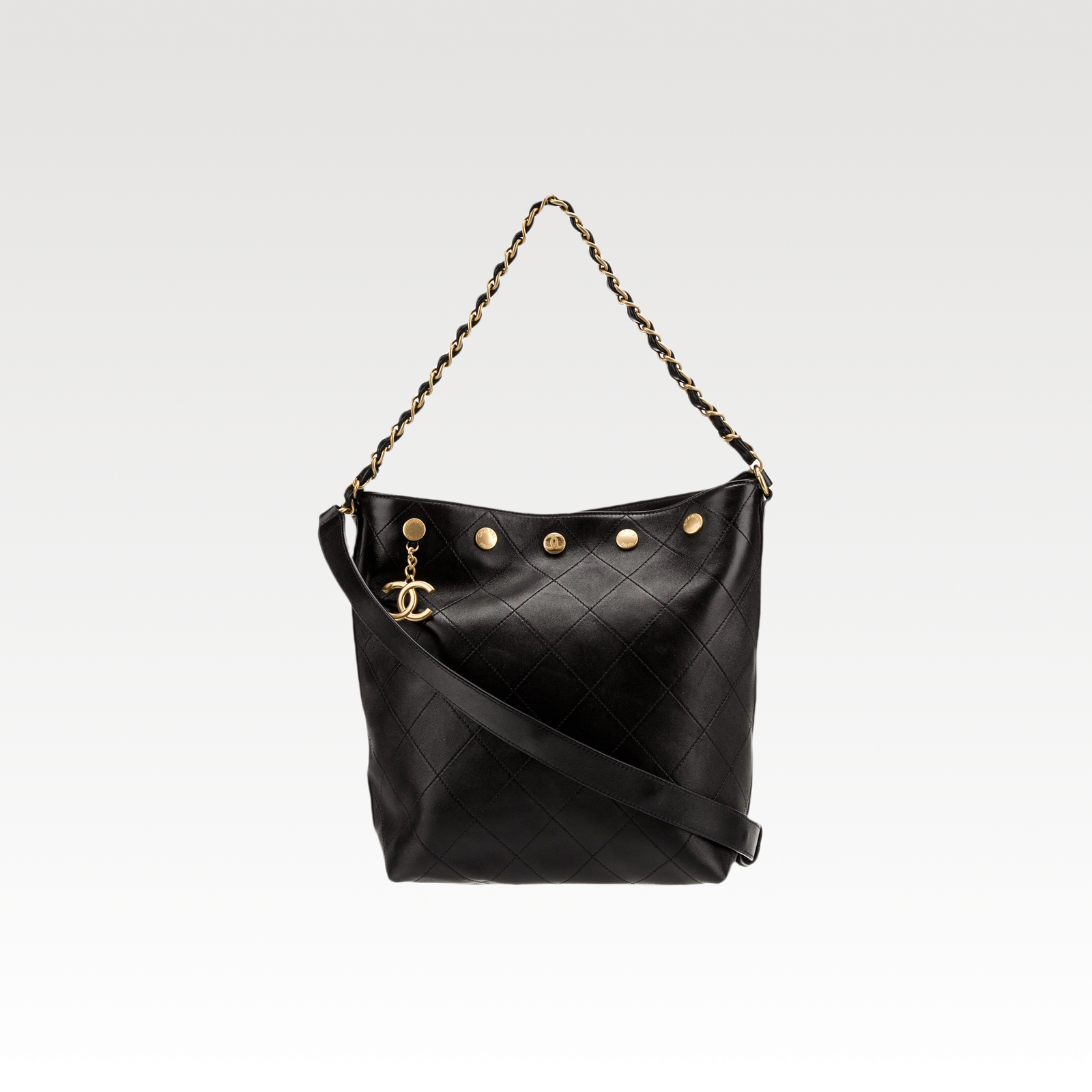 ChanelL MASTER 25P RIVET BUCKET BAG AS5406 (31*28*15cm)