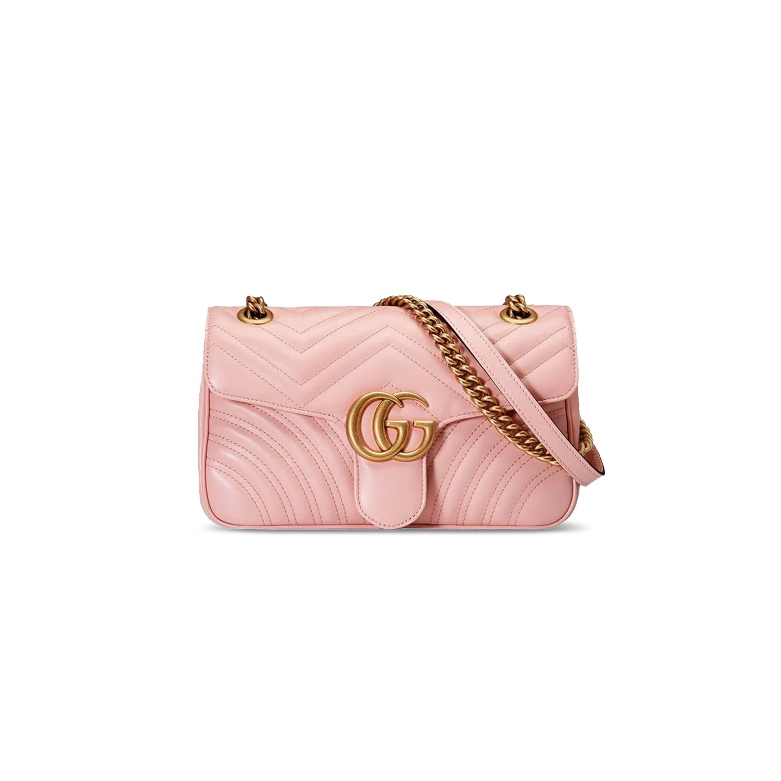 GUCCI ?GG MARMONT MEDIUM SHOULDER BAG ?443497 (26*15*7cm)