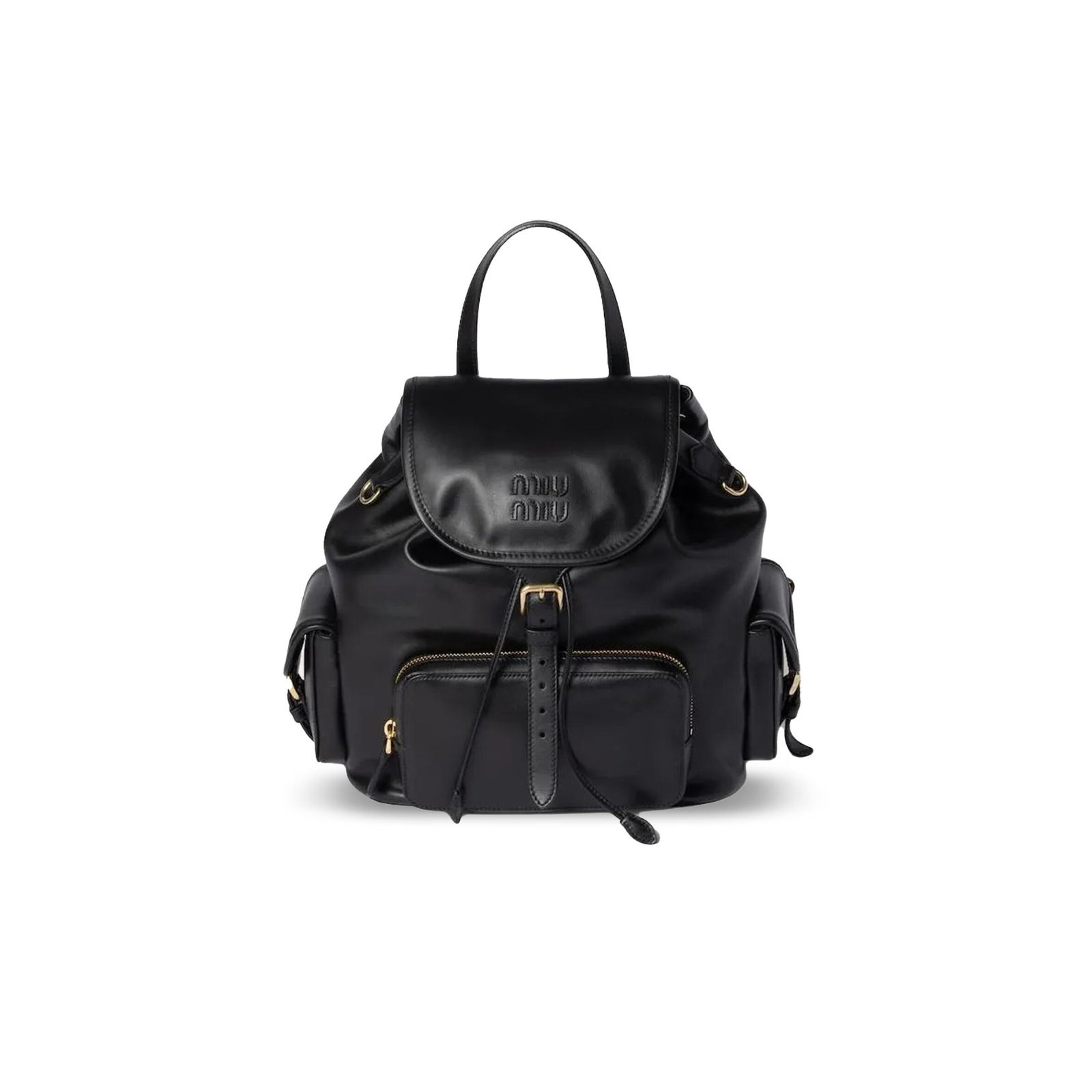 MIU MIU LEATHER BACKPACK 5BZ042 (29.5*25*12.5cm)