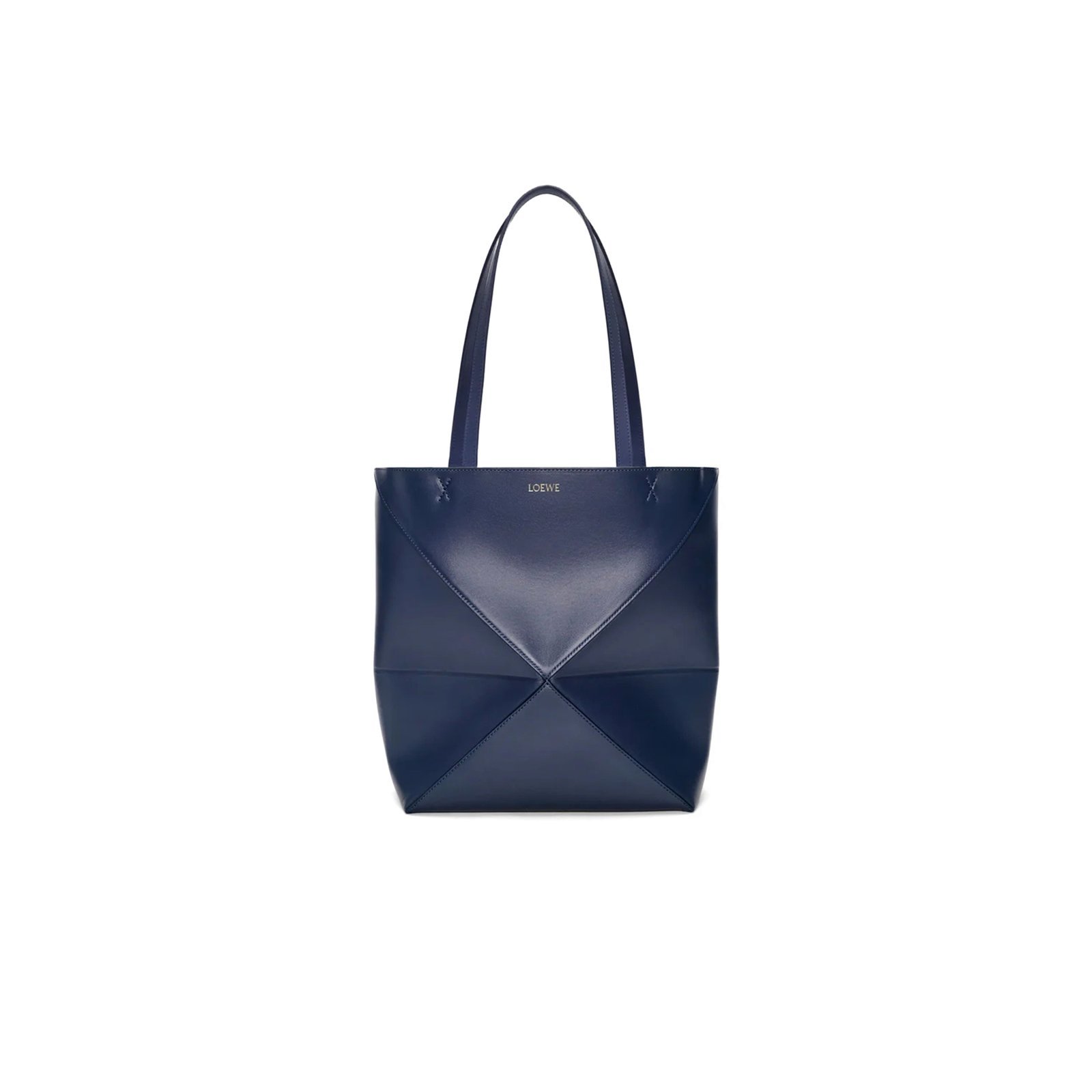 LOWEE MEDIUM PUZZLE FOLD TOTE IN SHINY CALFSKIN A657G50X01 06 (31.5*25.5*14.5cm)