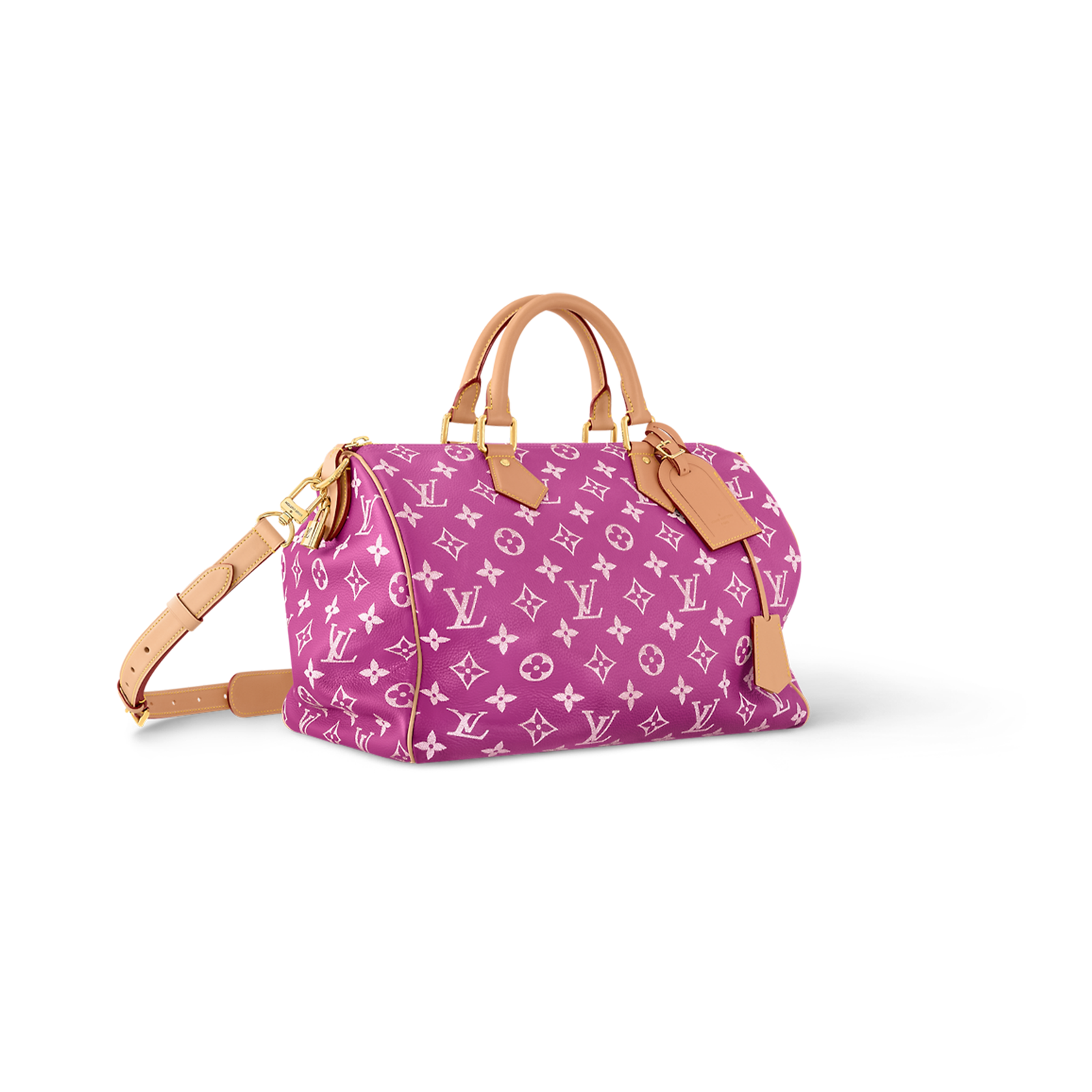 LouisV SPEEDY P9 BANDOULIÈRE 30 M21119(22.5 x 18 x 32 )Agate Pink
