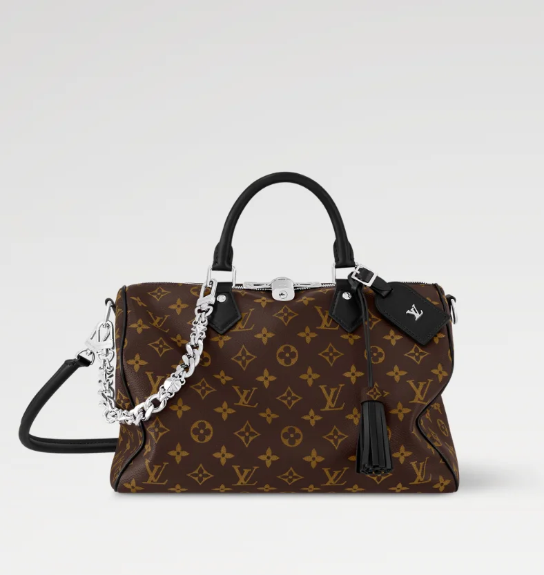 LOUIS VUITTON SPEEDY SOFT 30 DARK M12243