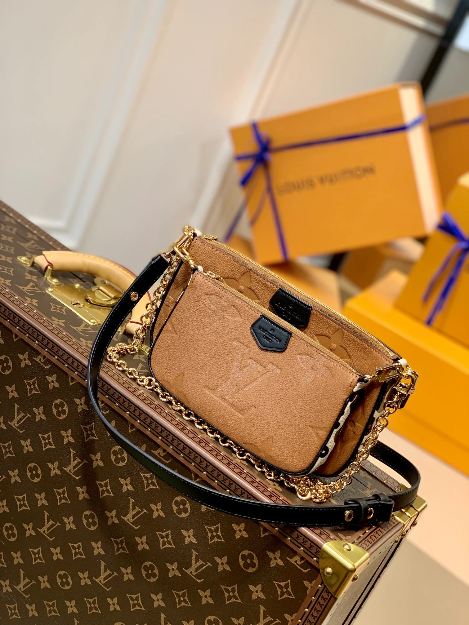 Louis Vuitton Multi Pochette Accessoires-25*13&20*11*10CM
