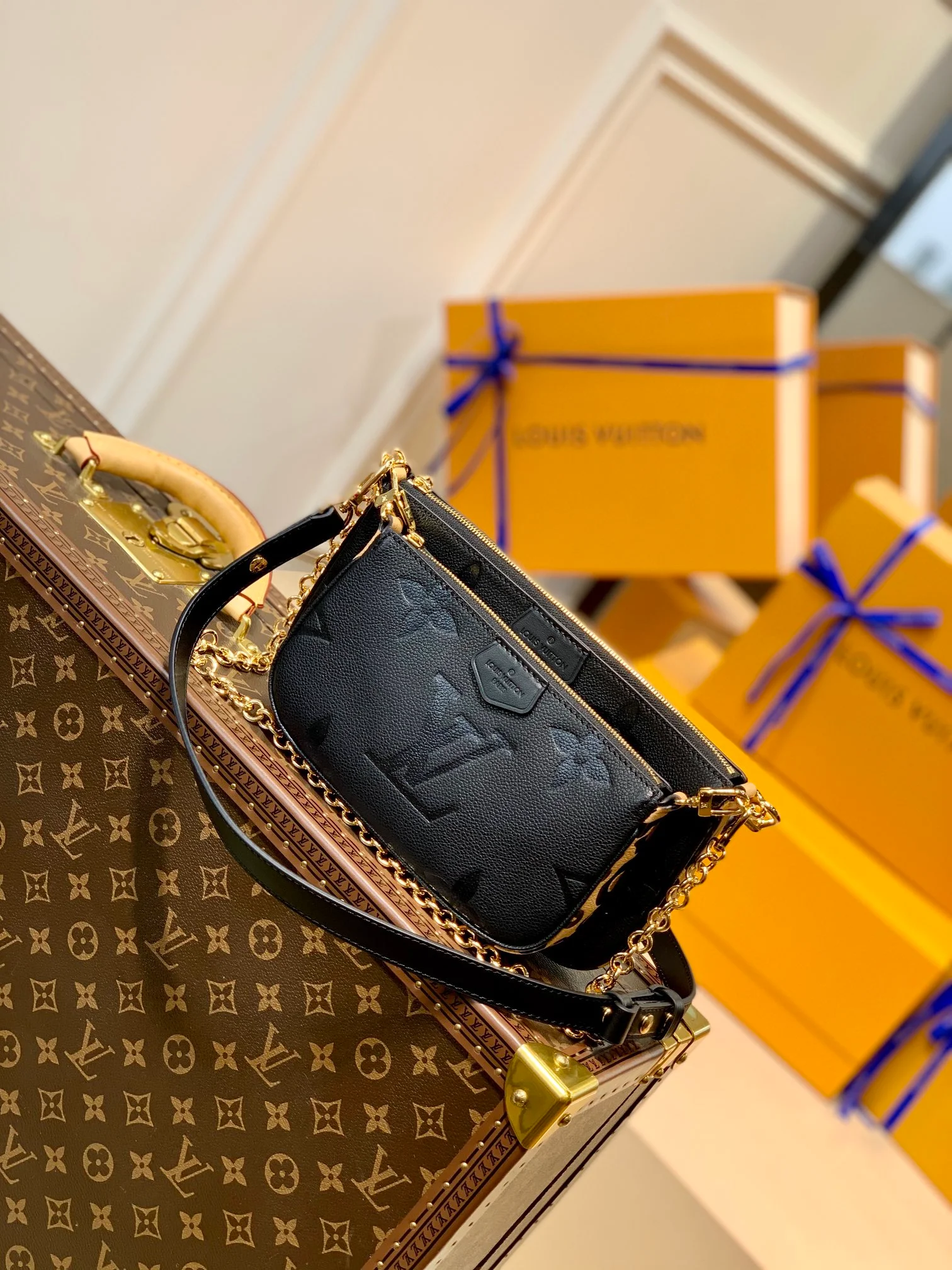 Louis Vuitton Multi Pochette Accessoires-25*13&20*11*10CM