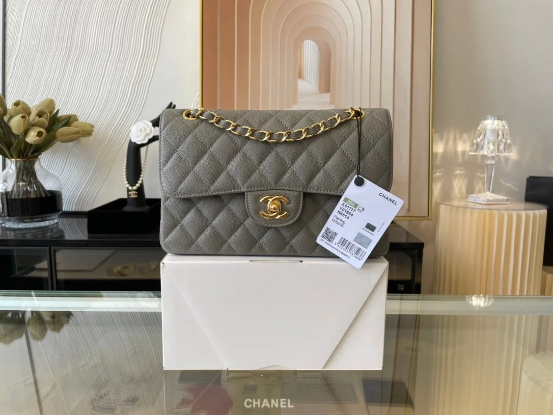 Chanell Flap Bag-Caviar-23CM