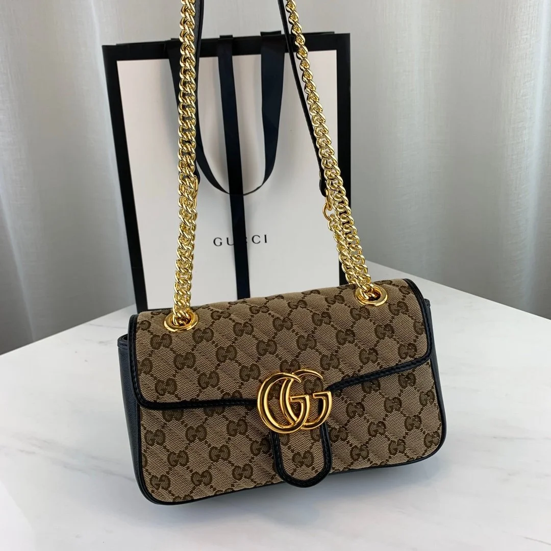 Gucci Marmont Bag-14*23*6CM