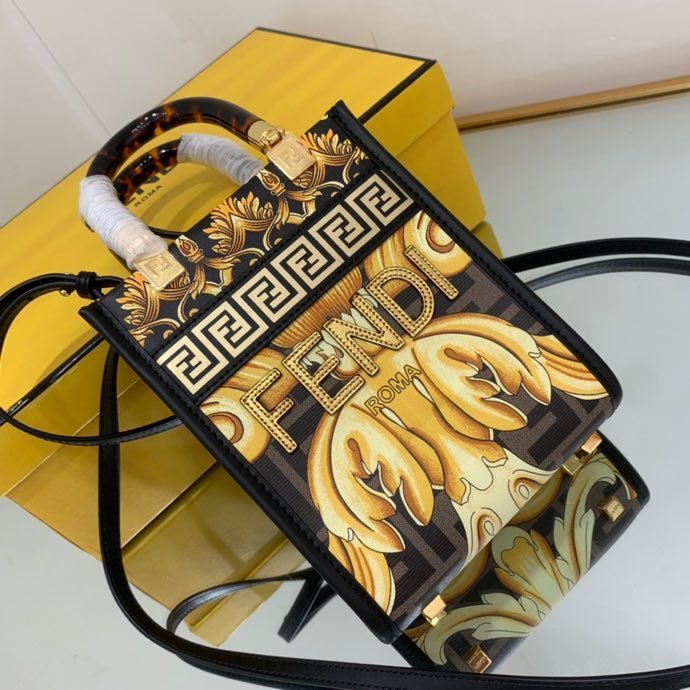 Fendace Mini Tote Bag-13*18*6.5CM