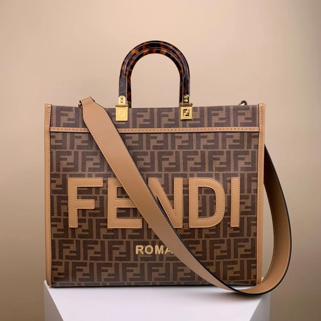Fendi & Versace Tote-36*17*31CM