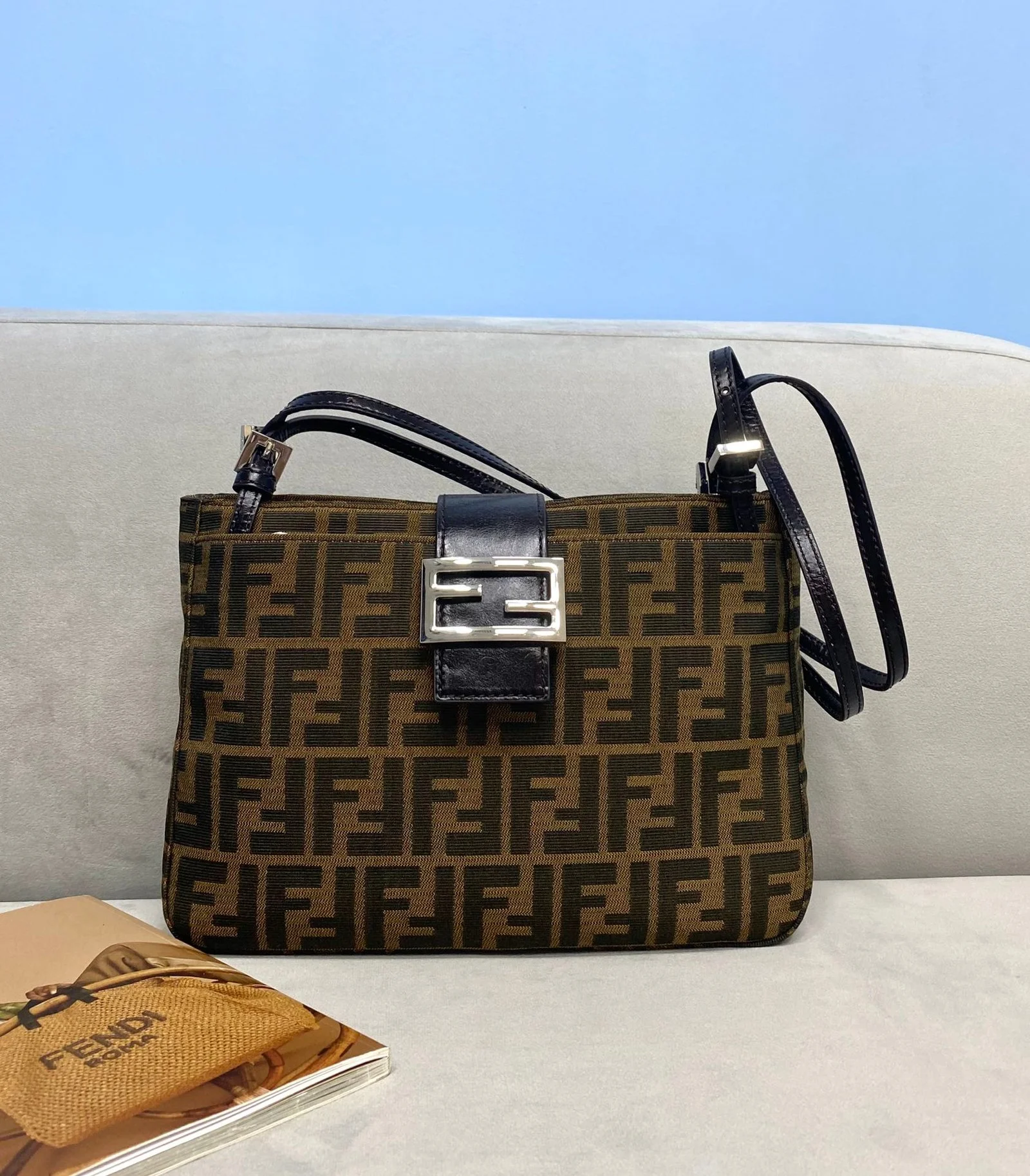 Fendi Vintage Handbags-27*7*18CM