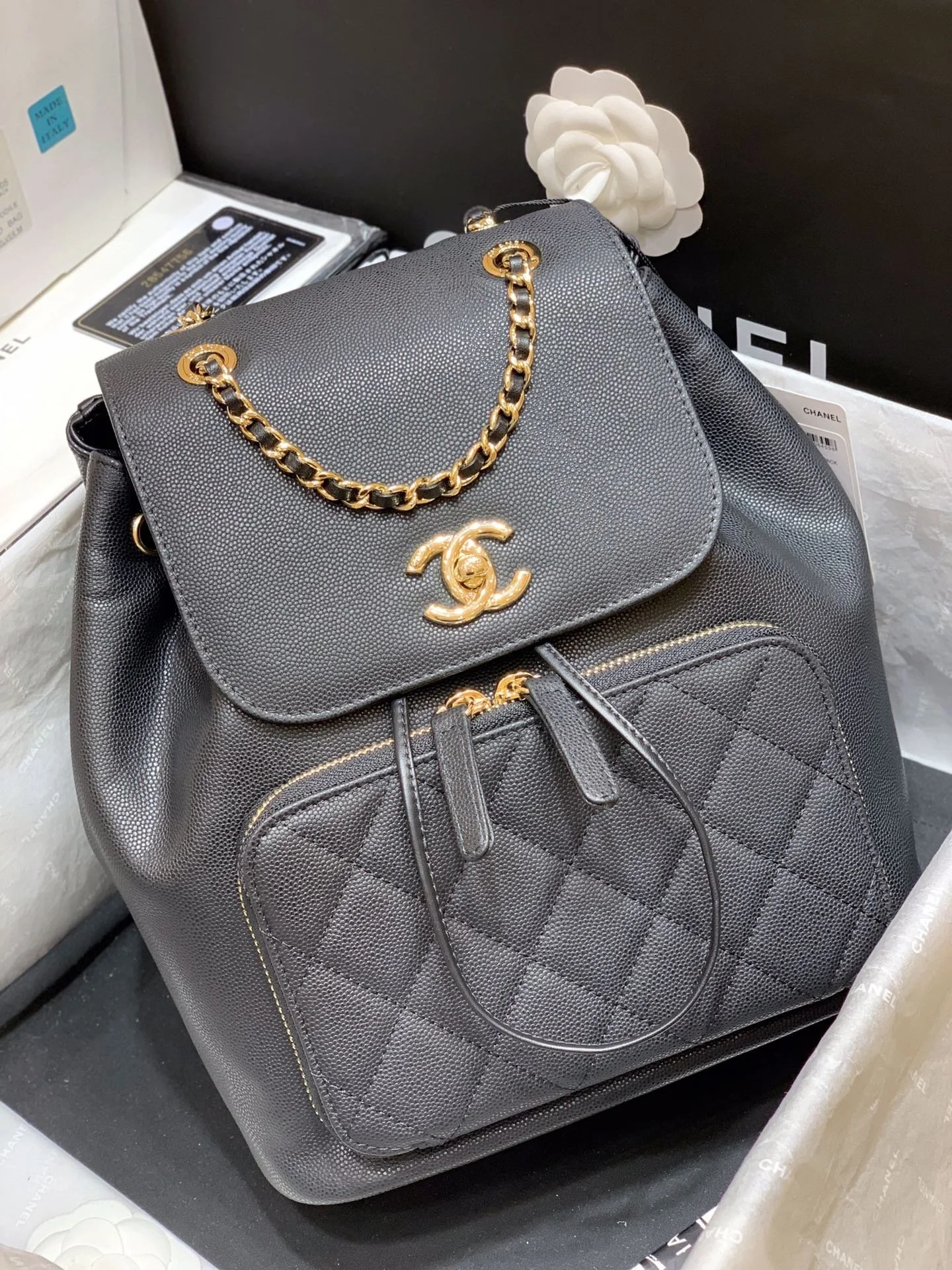 Chanell Backpack -25×24.5x17CM
