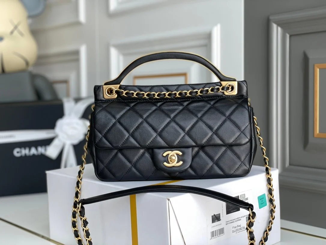 Chanell Handle Bag-23*20*8CM