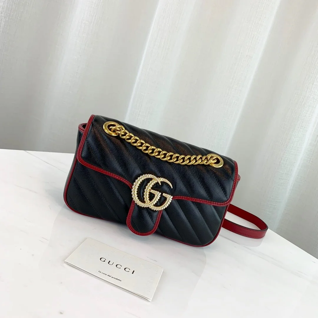 Gucci Marmont Bag-14*23*6CM