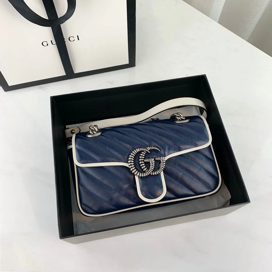Gucci Marmont Bag-14*23*6CM