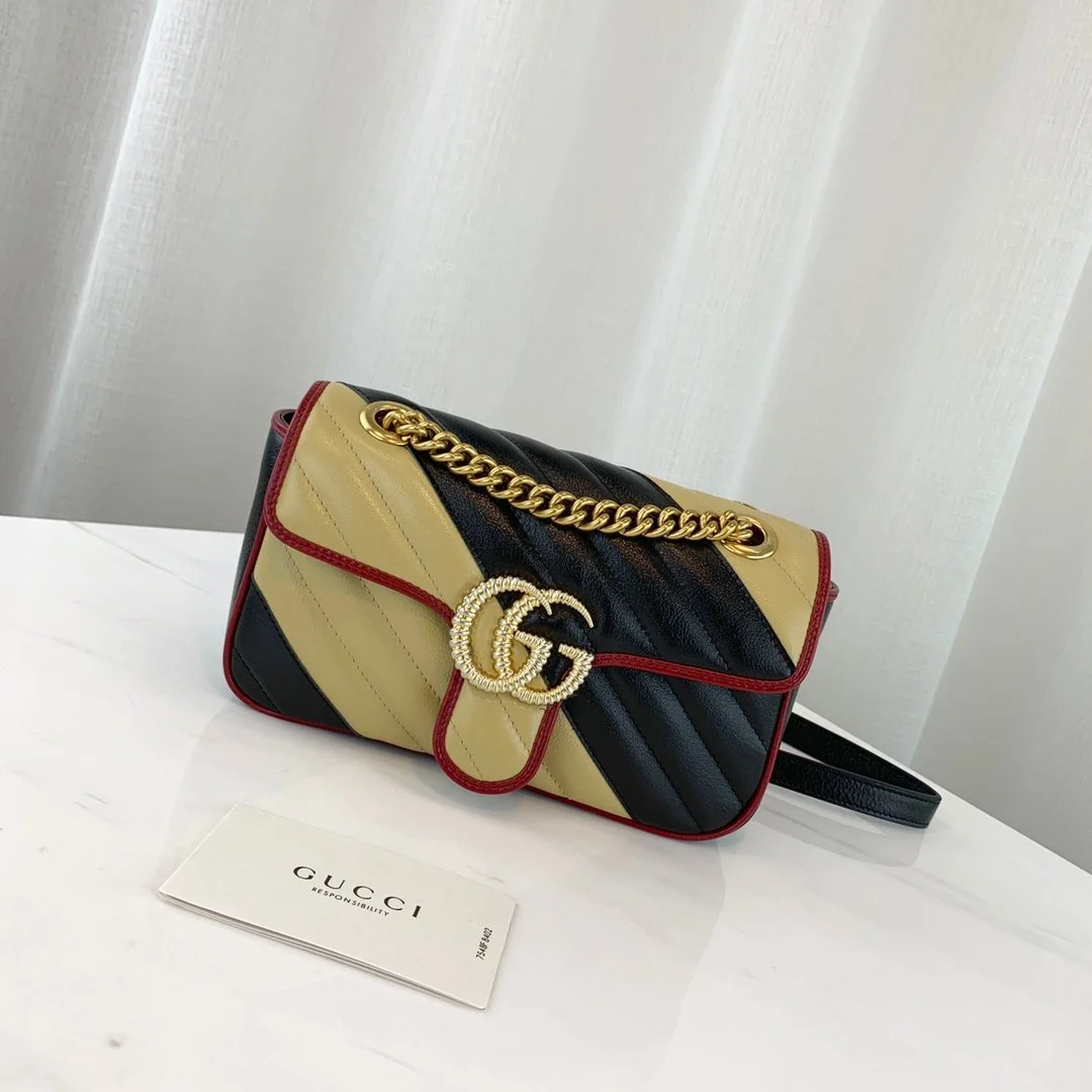 Gucci Marmont Bag-14*23*6CM