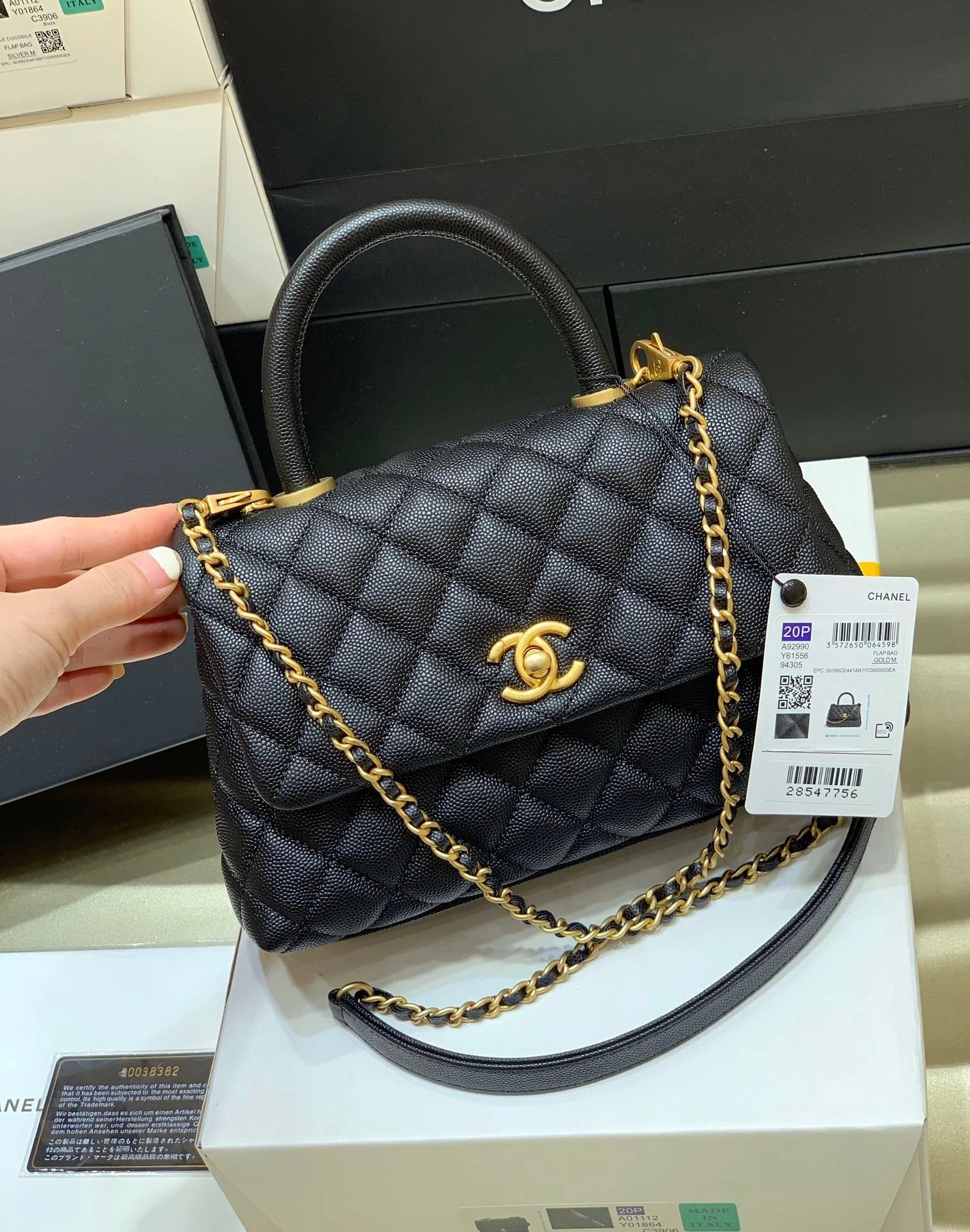 Chanell Coco Handlebag-23CM