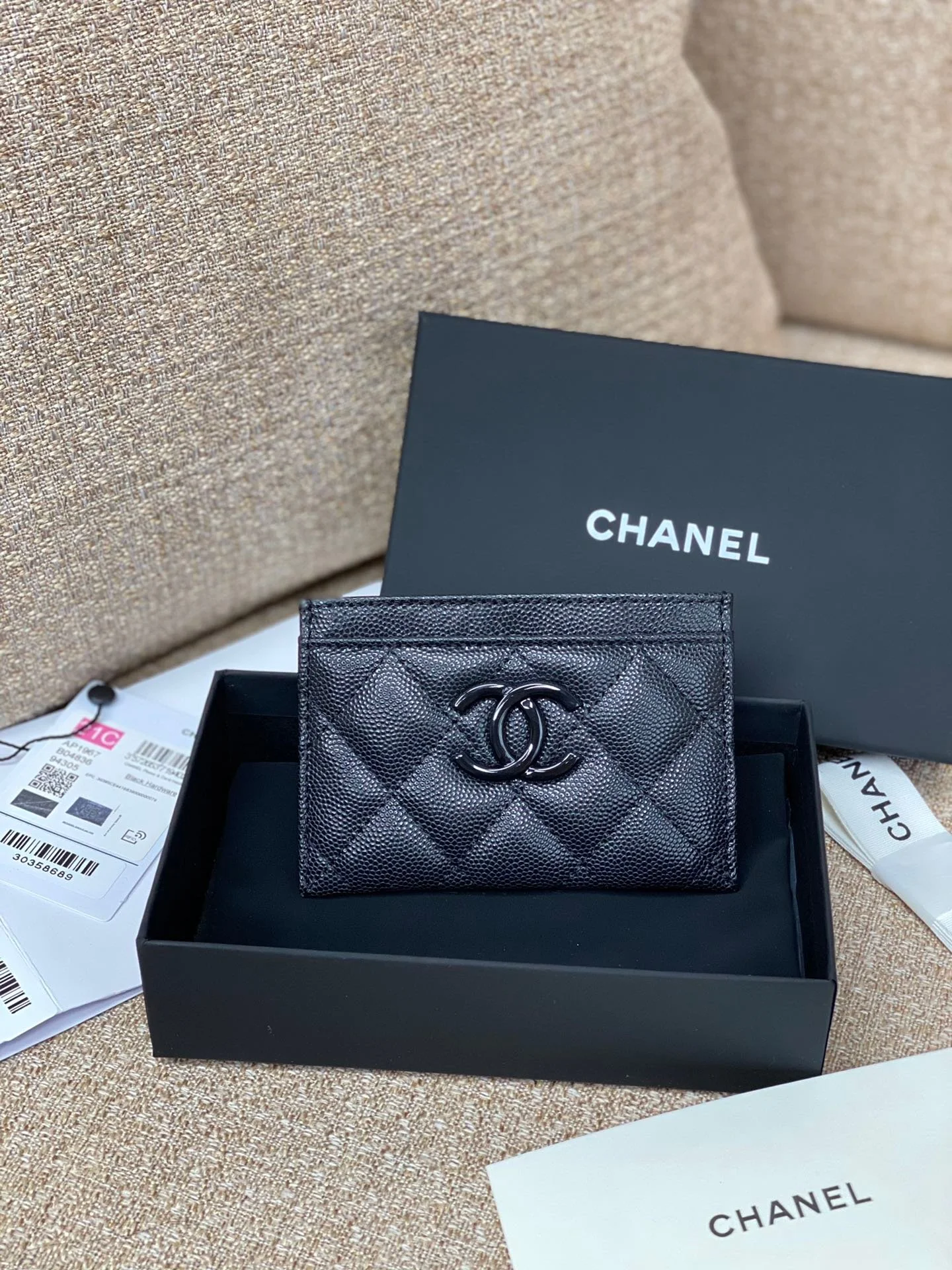 Chanell Card Holder-7.5*11.2*0.5CM