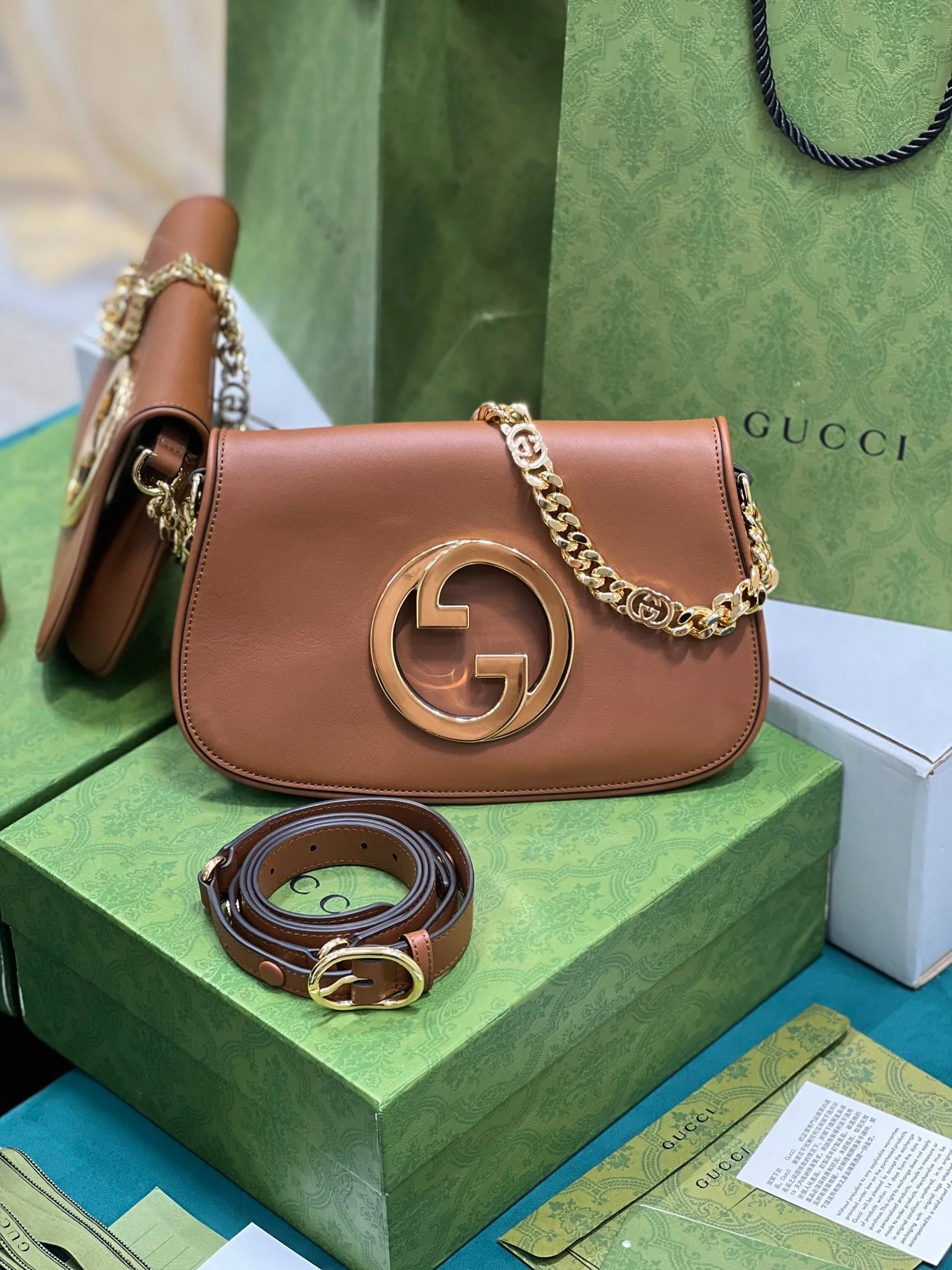 Gucci Blondie Shoulder Bag-28*16*4CM