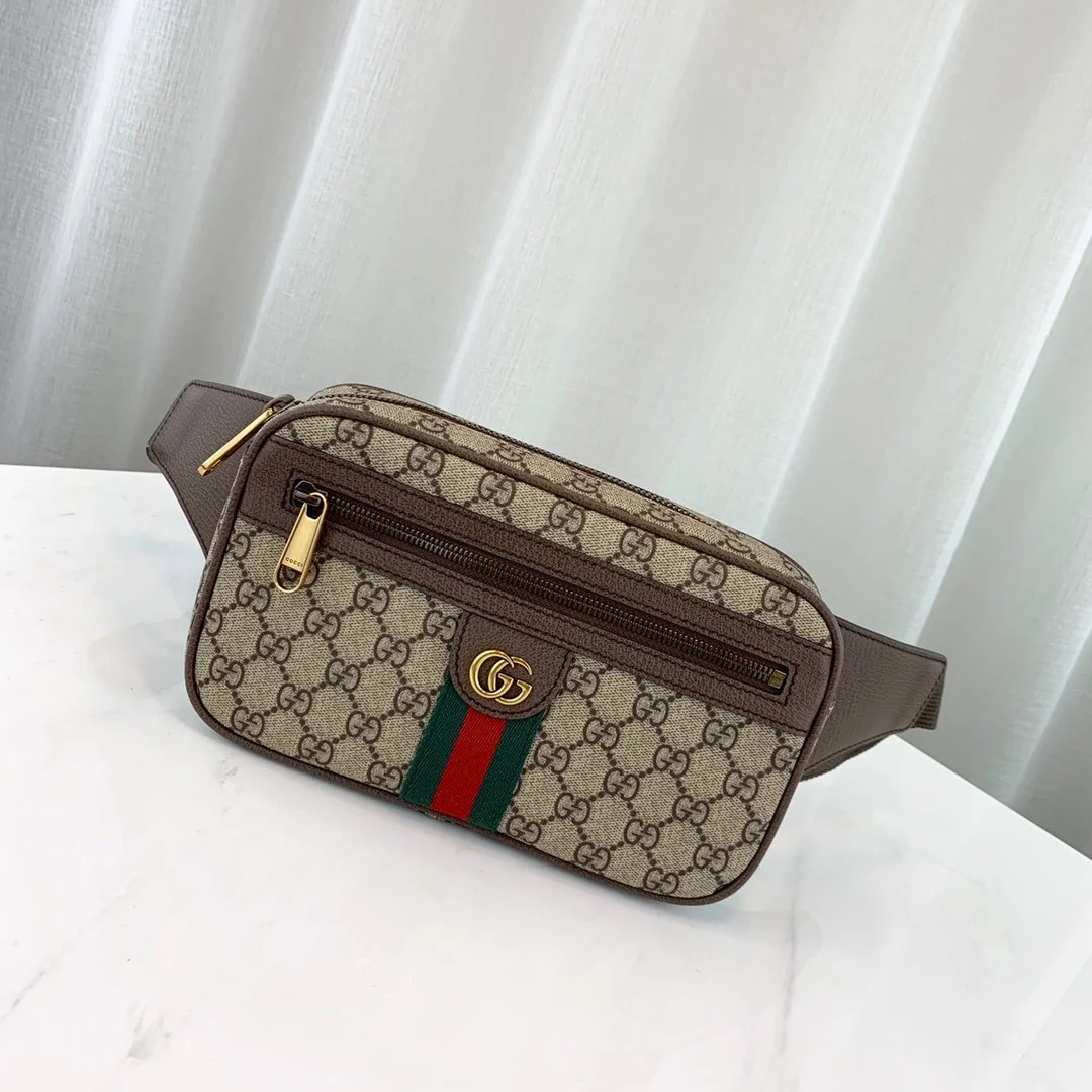 Gucci Ophidia GG Supreme Belt Bag-24*14*5CM