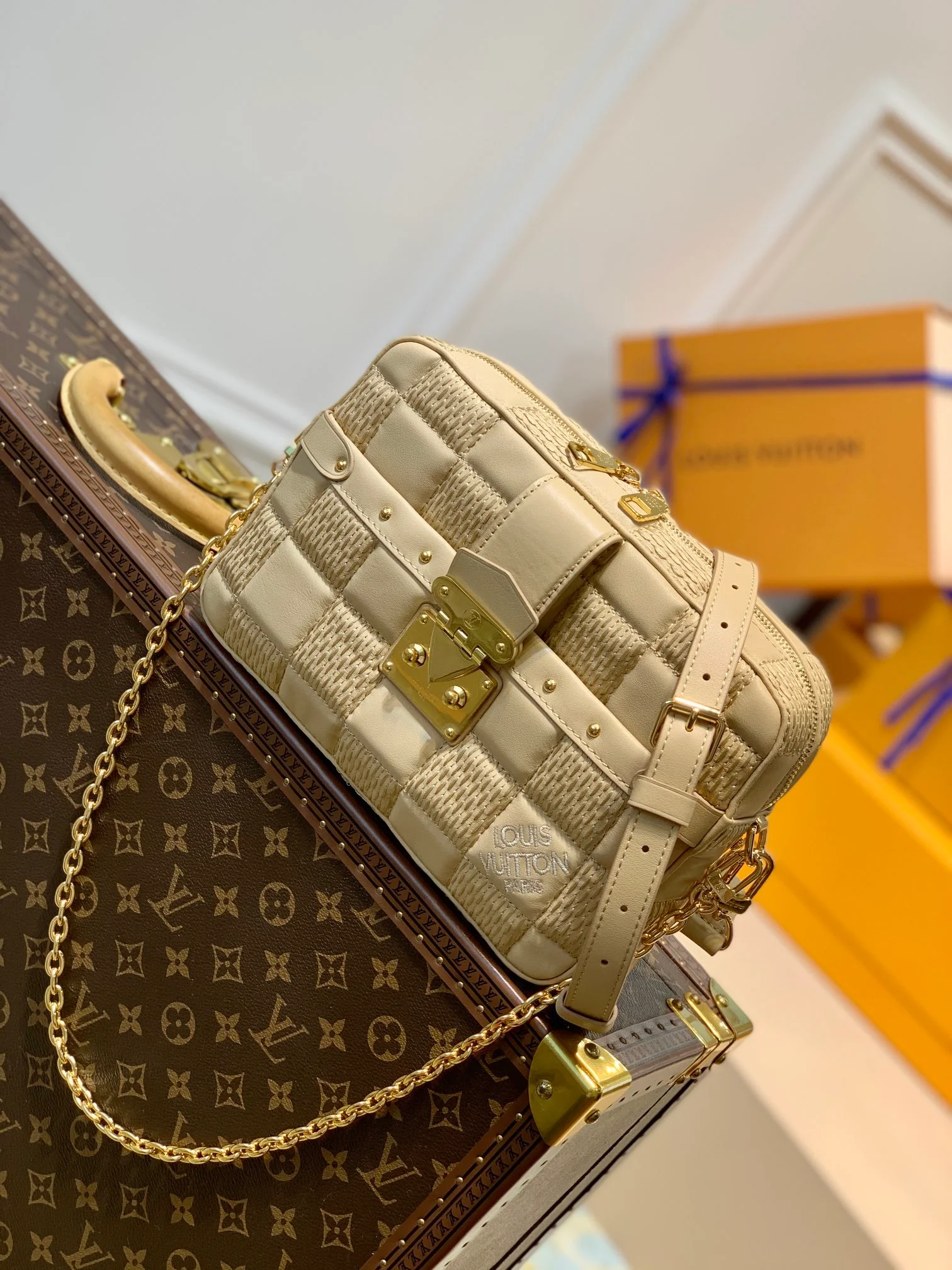 Louis Vuitton Trica Bag-25.5*17*7 CM