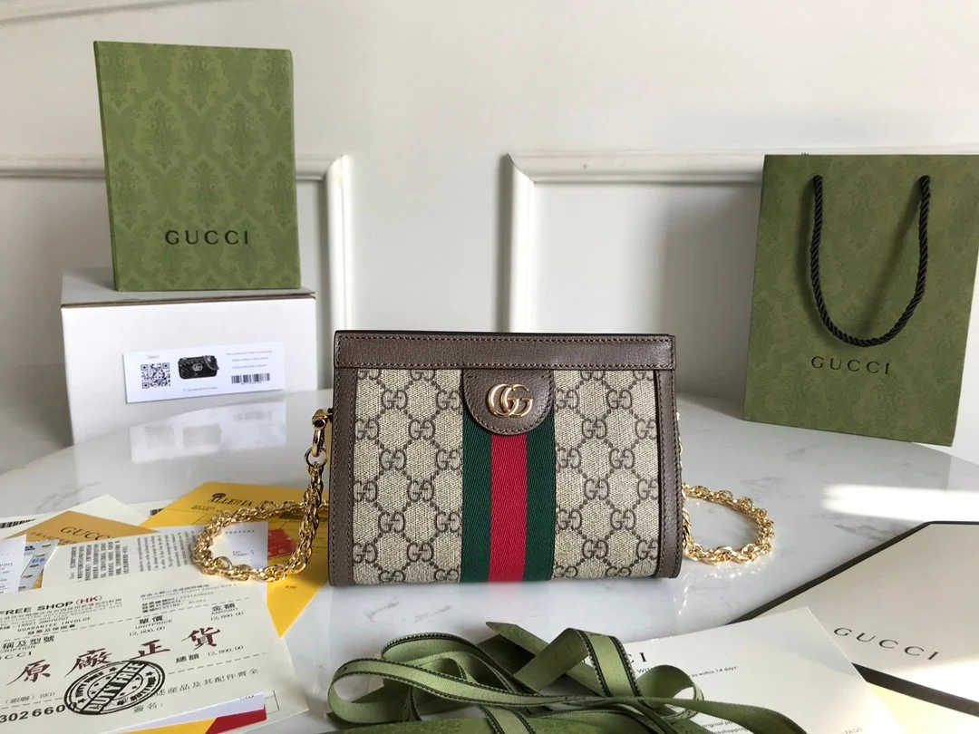 Gucci Ophidia Bag-19*14*6CM