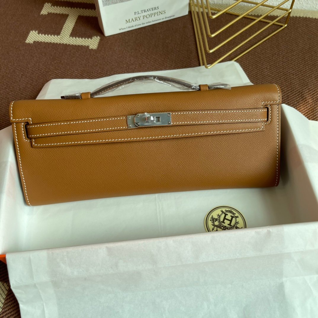 Hermes Kelly Cut 31-Epsom-31*14*3CM