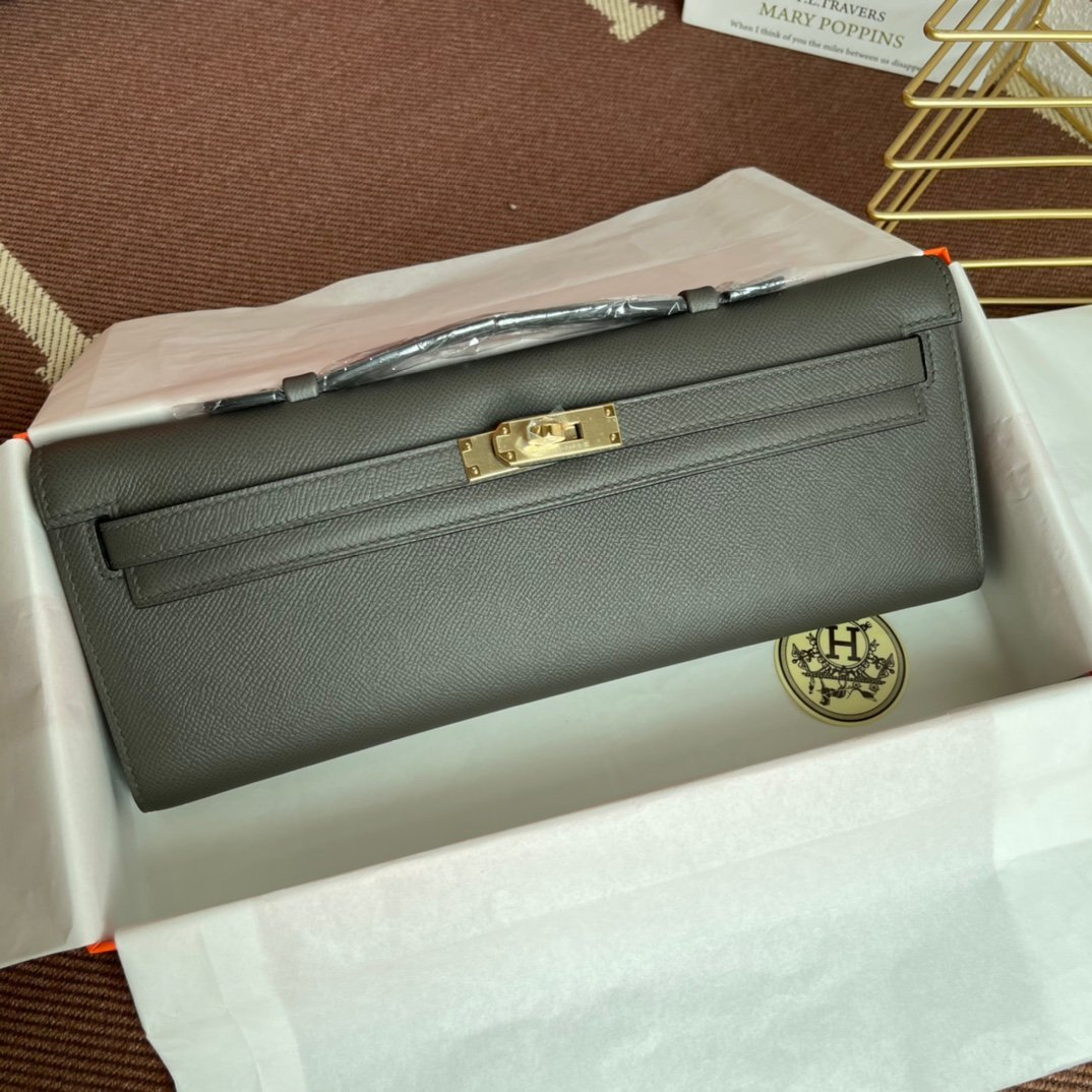 Hermes Kelly Cut 31-Epsom-31*14*3CM