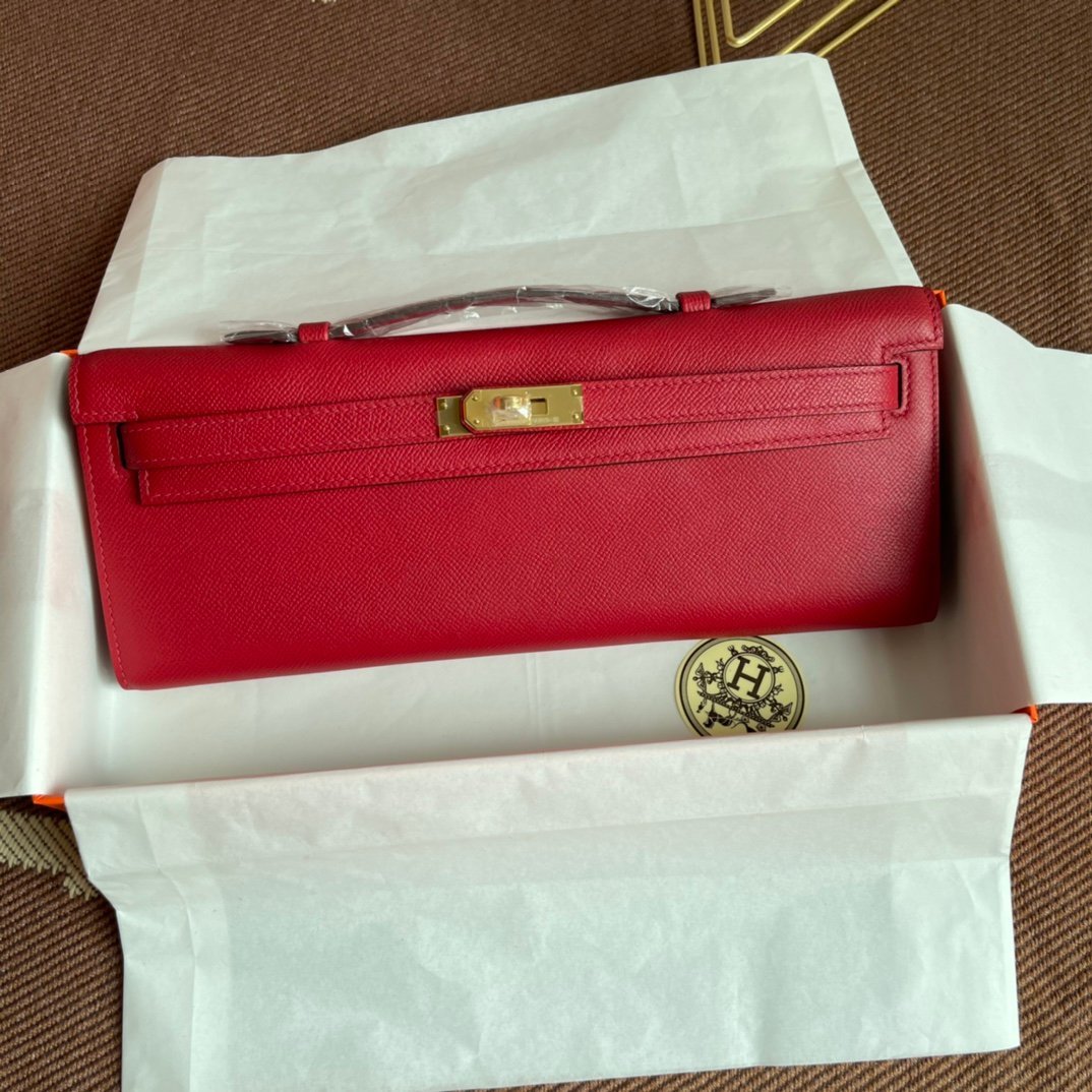 Hermes Kelly Cut 31-Epsom-31*14*3CM