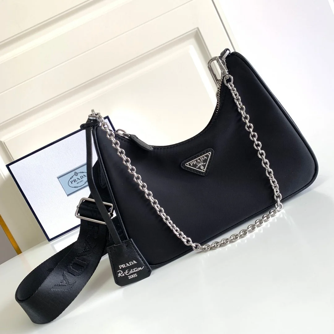 Prada Re-Edition 2005 Nylon Bag-22*12*5CM