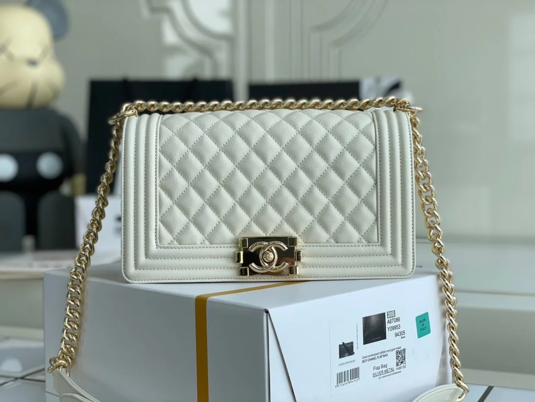 Chanell Boy Bag-Caviar-25CM