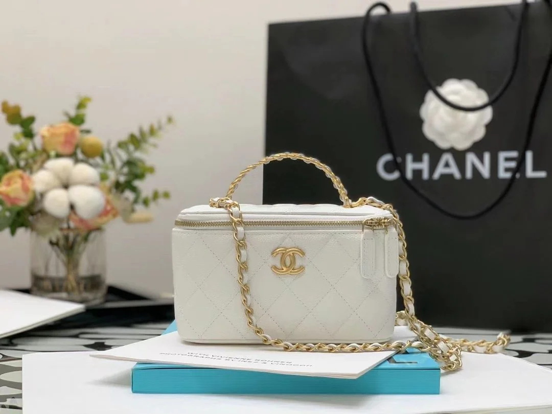Chanell Cosmetic Bag-Caviar-18CM
