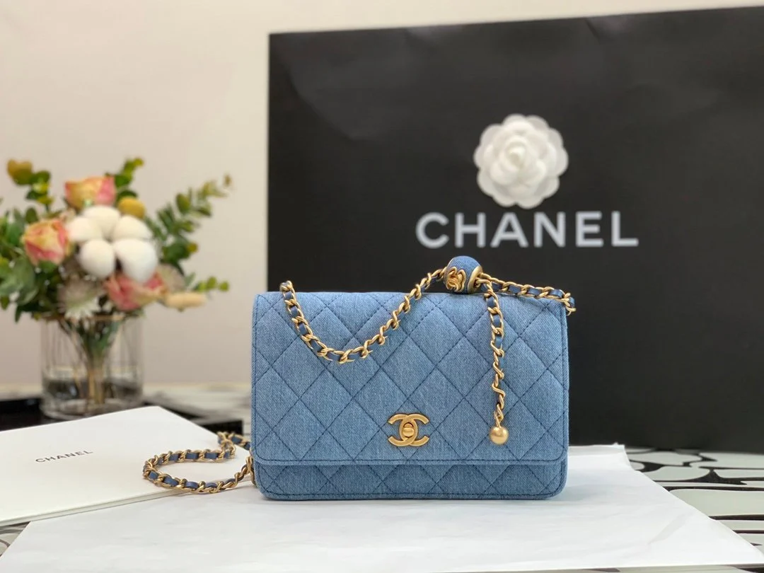 Chanell Wallet On Chain-19*12*3.5CM