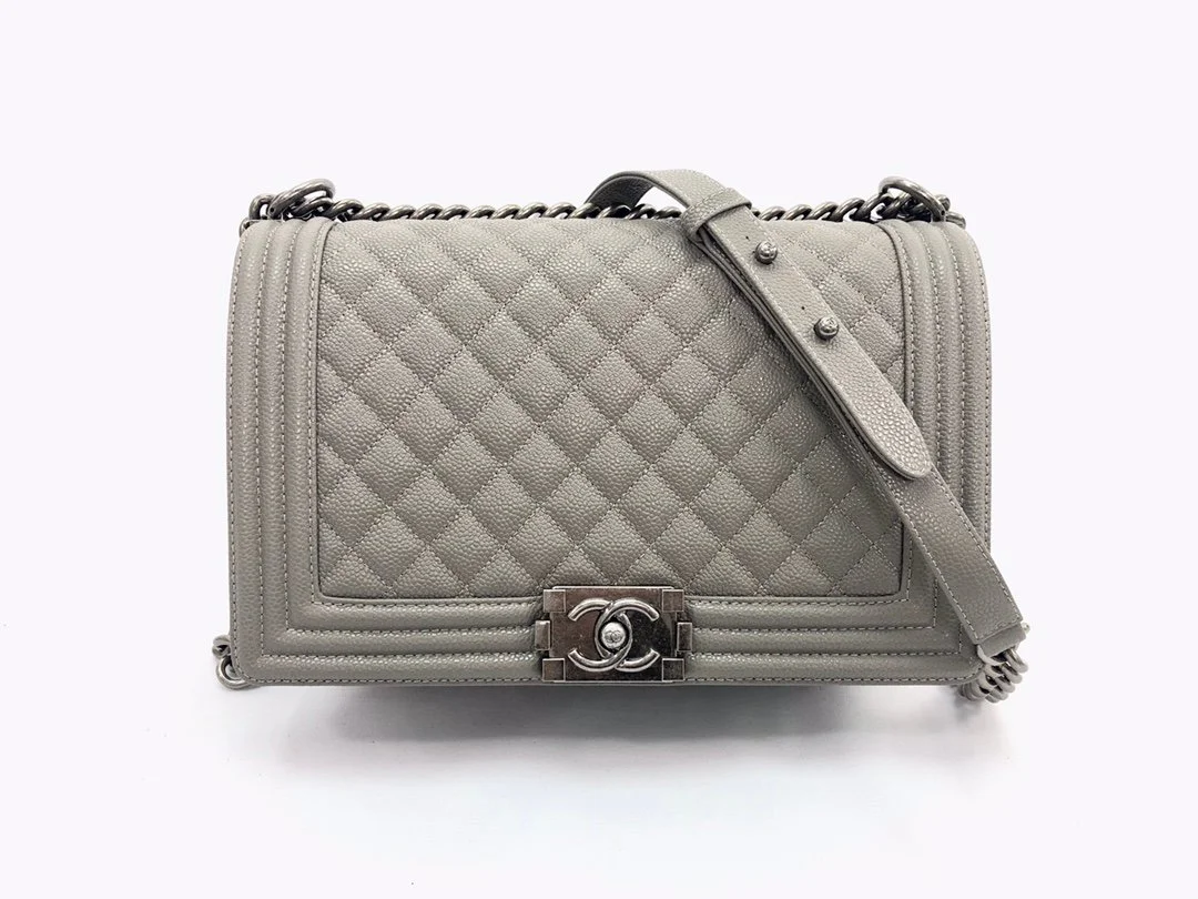 Chanell Boy Bag-Caviar-28CM