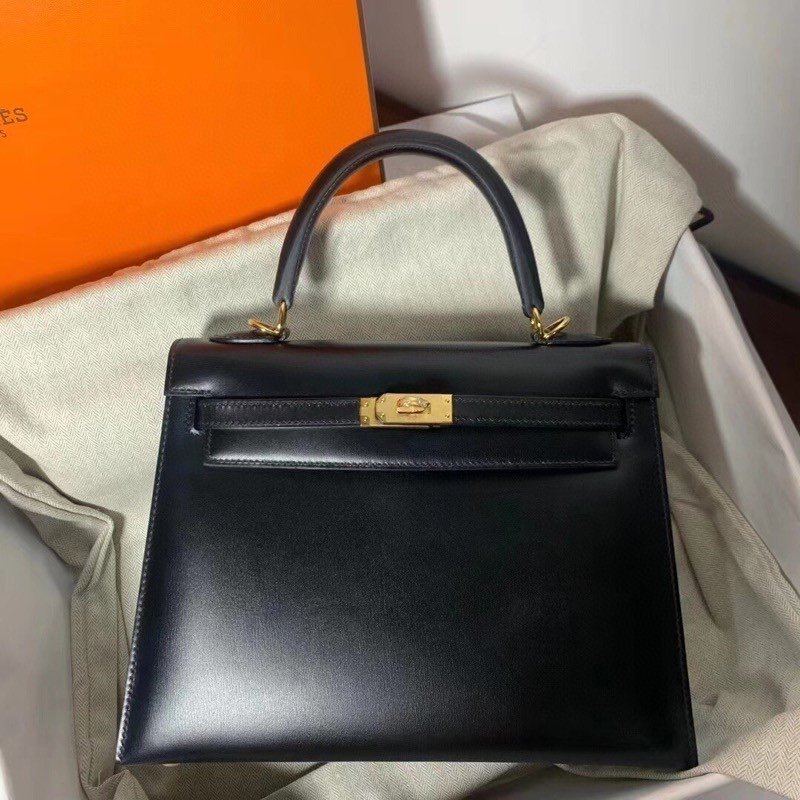 Hermes Kelly 25CM-Box Leather
