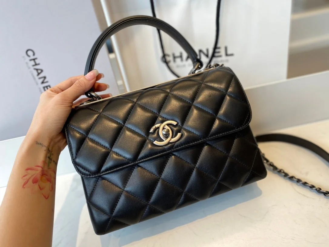 Chanell Trendy CC-Ancient Silver-25*17*12CM